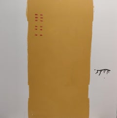 Ruz Abstract Painting, Acrylic on Canvas, 21st Century, Framed