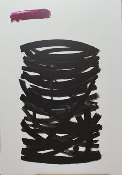 Ruz Vertical   Fondo claro  Negro y rojo.