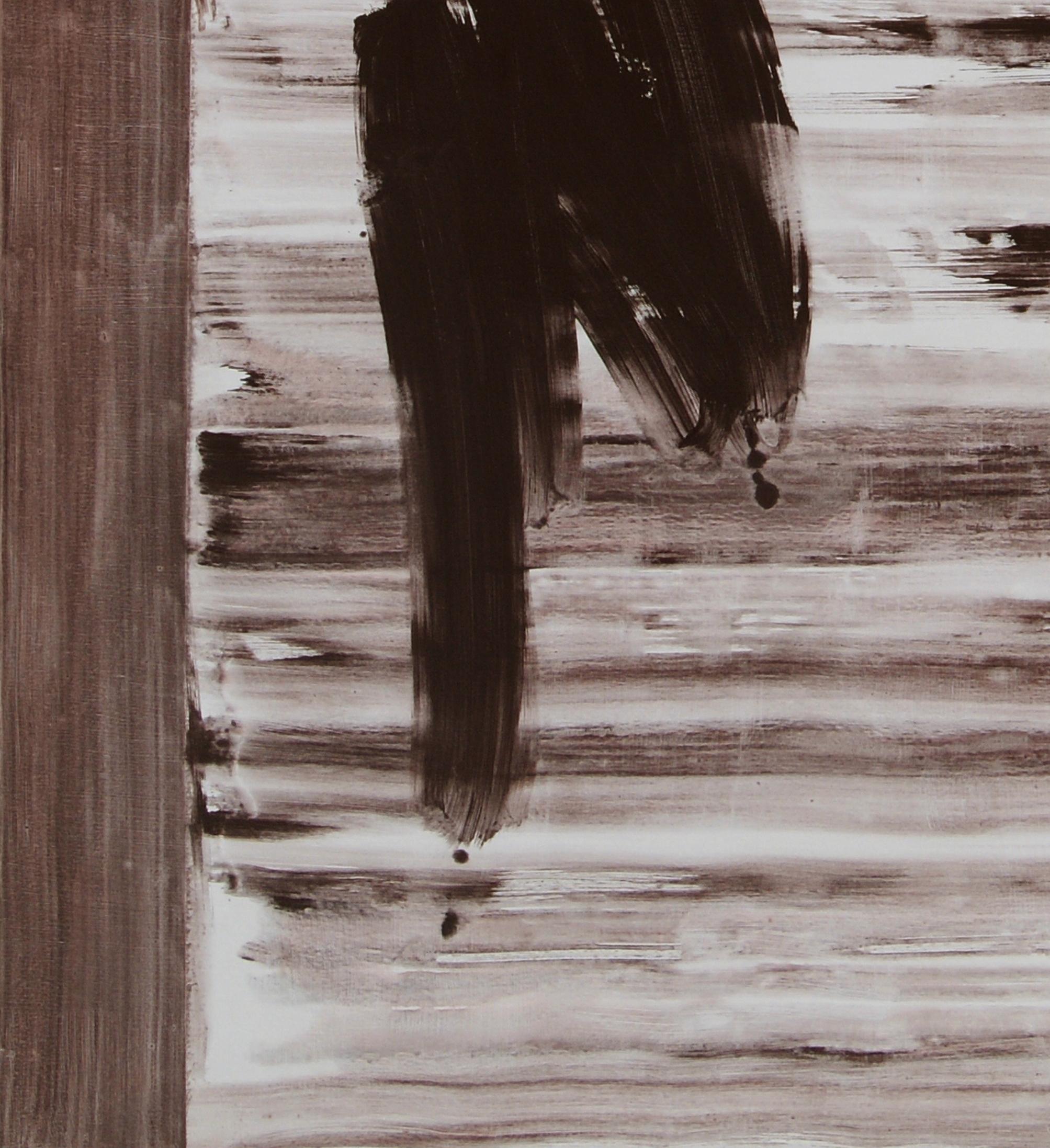 Ruz    Verticale   orignale  tela astratta pittura acrilica - Painting di RAFAEL RUZ