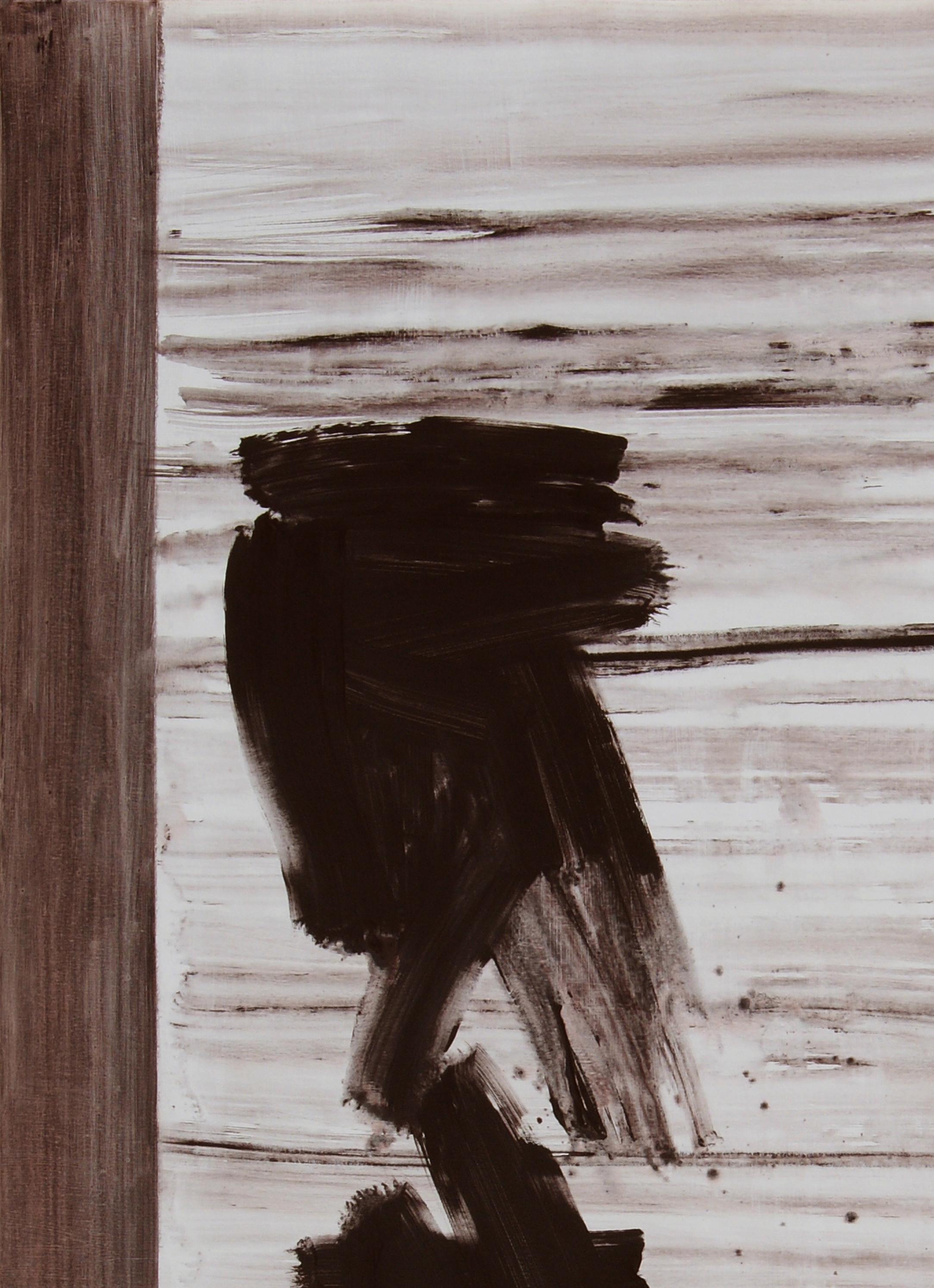 Ruz    Verticale   orignale  tela astratta pittura acrilica - Painting Astratto di RAFAEL RUZ