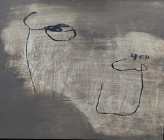 Ruz Vicisitud intemporal. Obra abstracta. Acrílico sobre lienzo