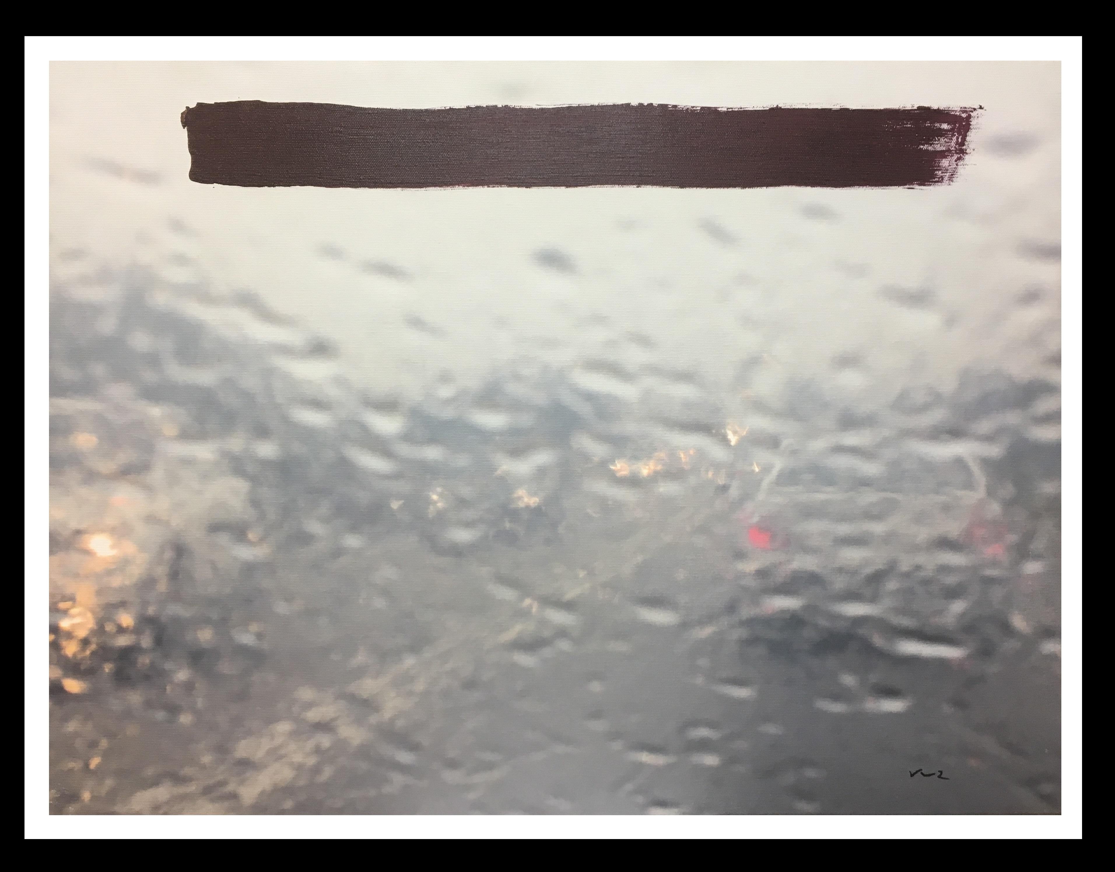 Abstract Painting RAFAEL RUZ - Ruz  Peinture acrylique abstraite à l
eau d
origine