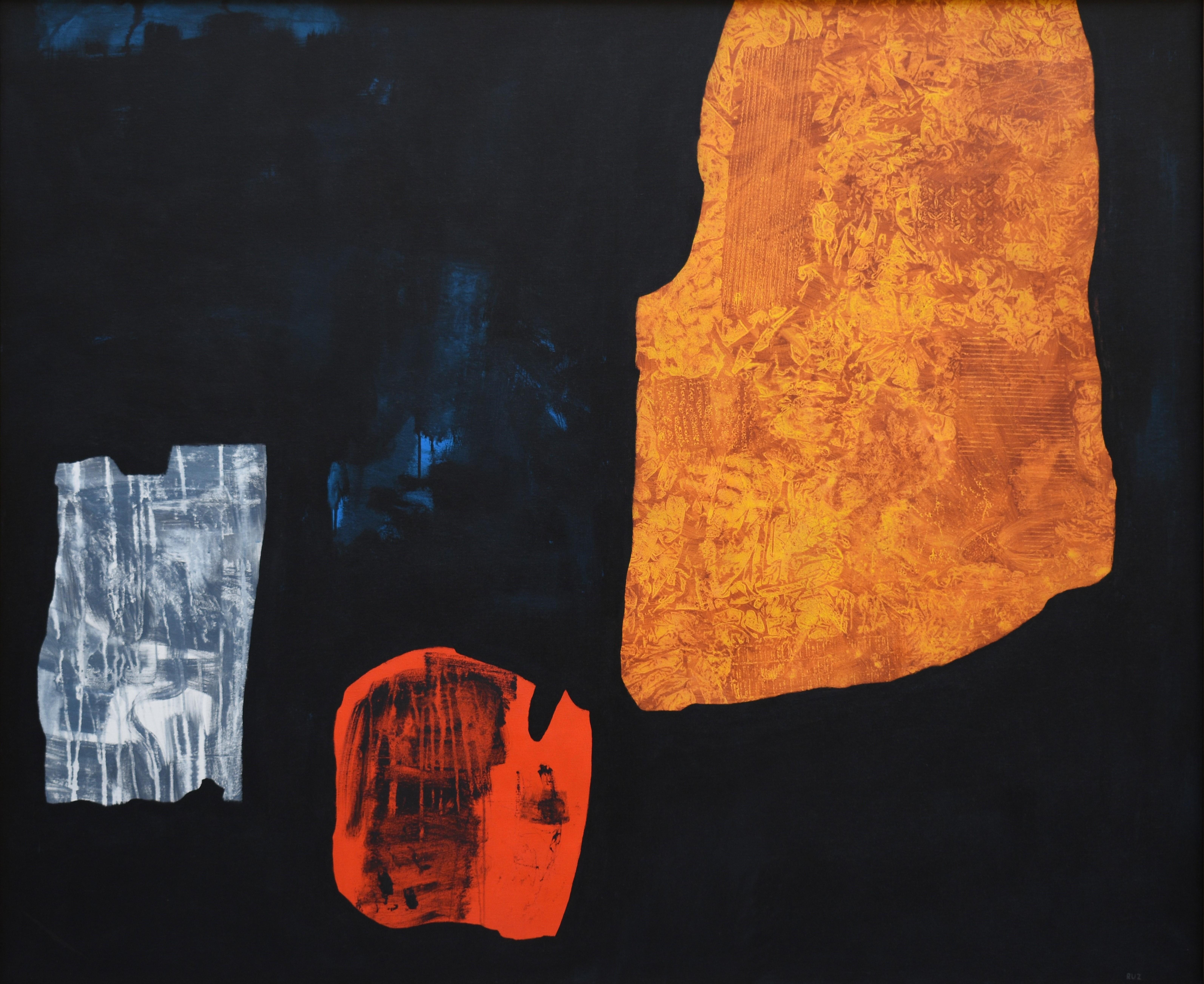 RAFAEL RUZ Abstract Painting - Ruz.10 conciencia de lo posible. paint