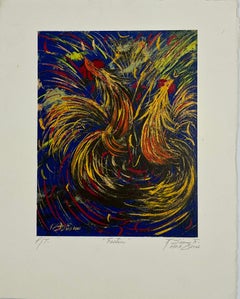 Rafael Saenz Felix, Mexican, silkscreen, 2002