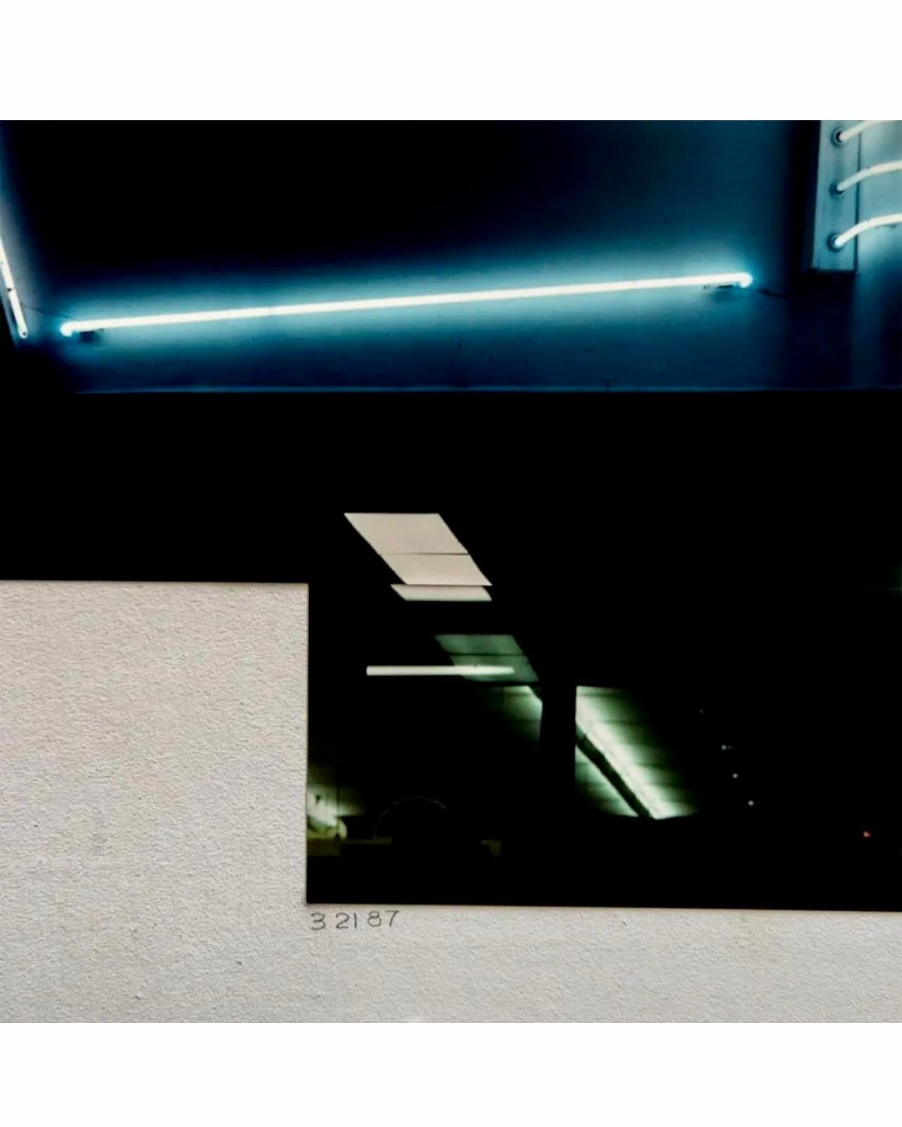 Gran Collage de Fotos Miami Beach Art Deco Neón Fotografía Arquitectónica Arte Cubano - Color Photograph Gris de Rafael Salazar