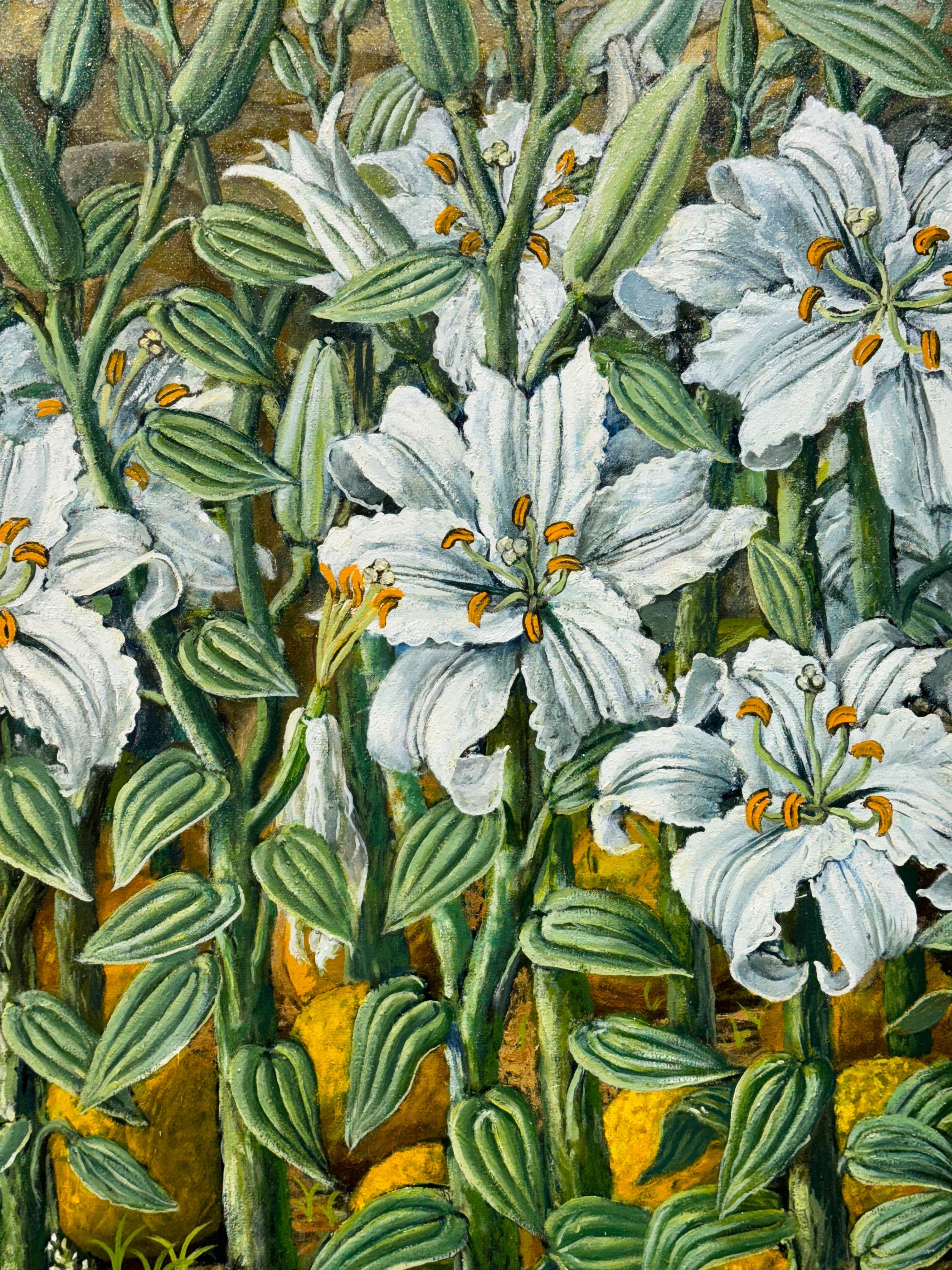 White Lilys Landscape For Sale 2
