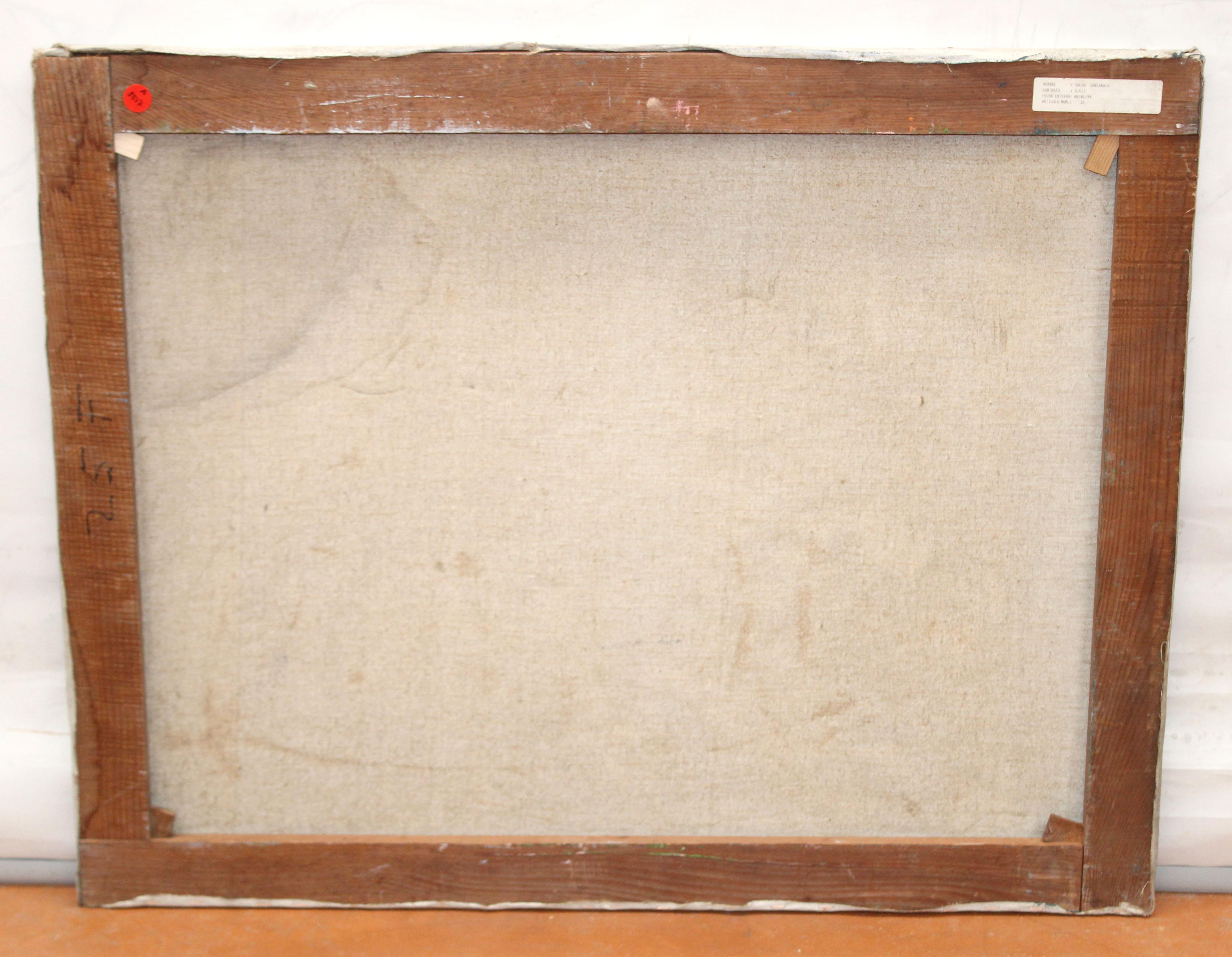 Óleo sobre tela - Im Gebirge aufgewacht im Angebot 3