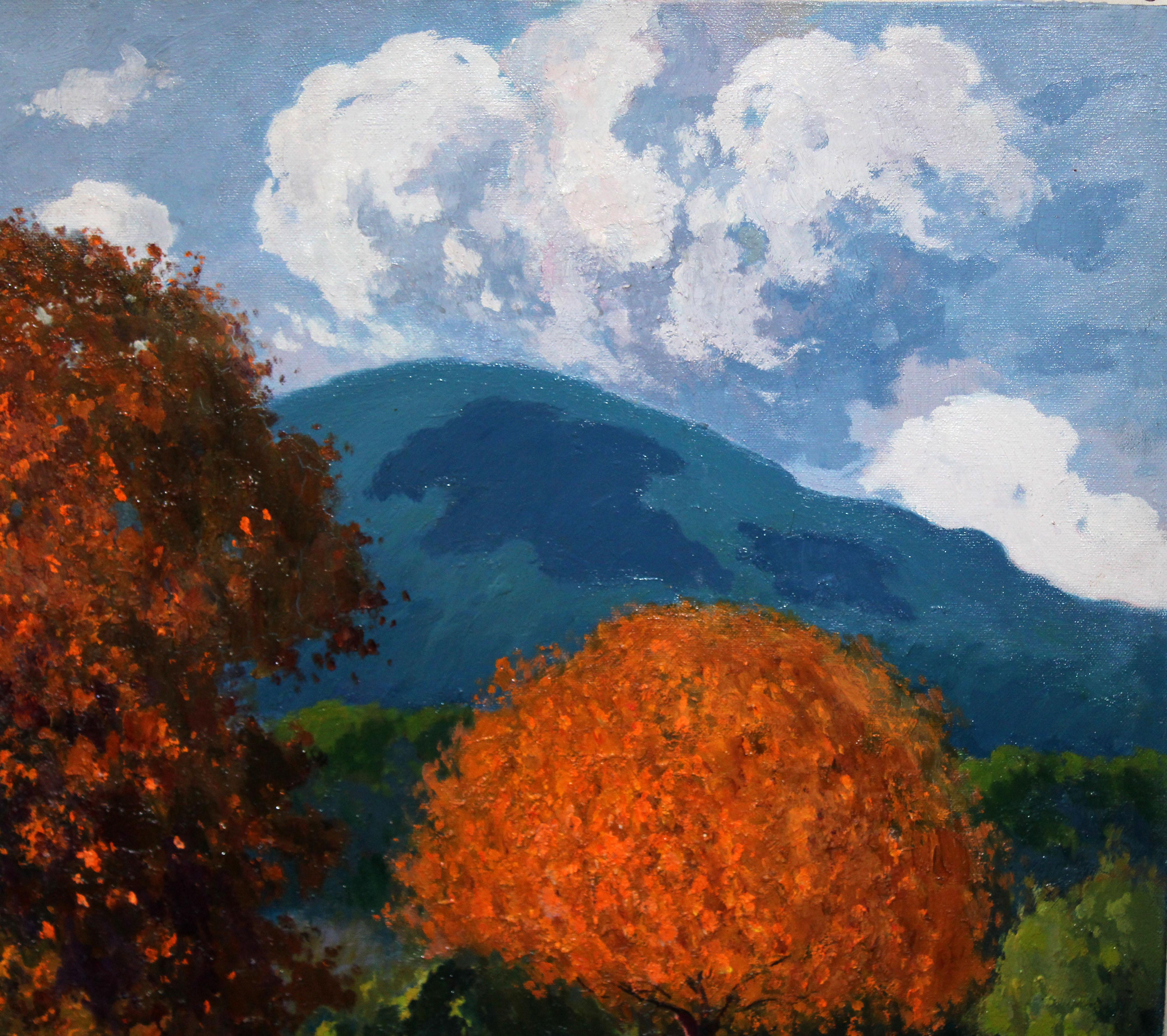 Óleo sobre tela - Esplendor otoñal - Impressionist Painting by Rafael Salvá Balaguer