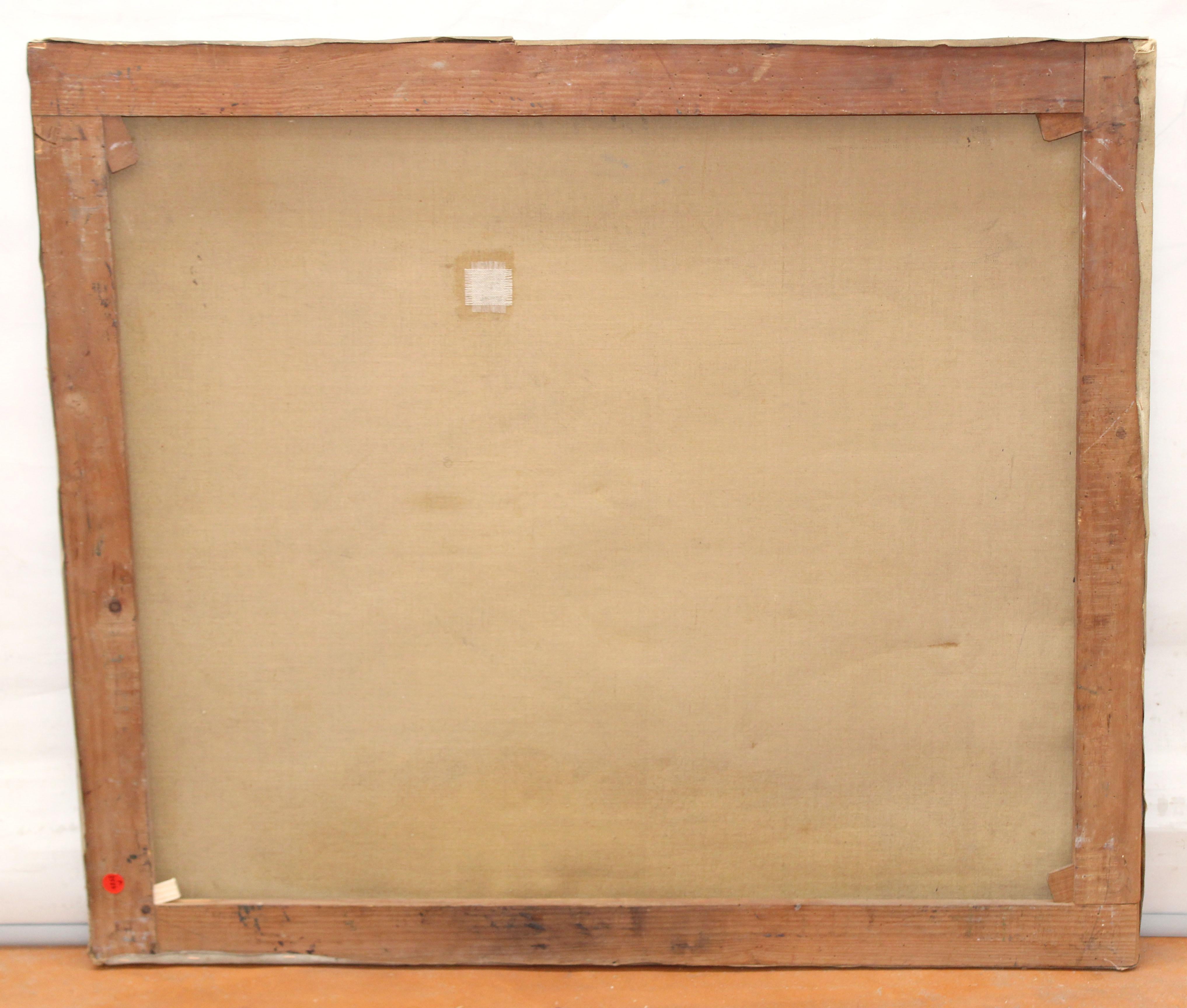 Óleo sobre tela - Gebirgshorizont im Angebot 5