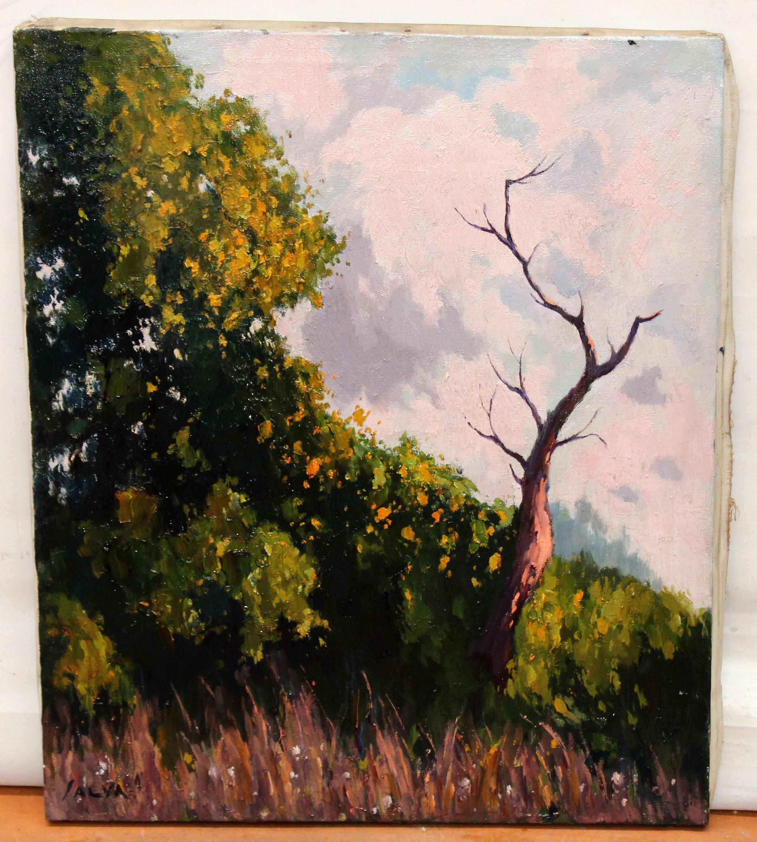 Óleo sobre tela - Paisaje – Painting von Rafael Salvá Balaguer