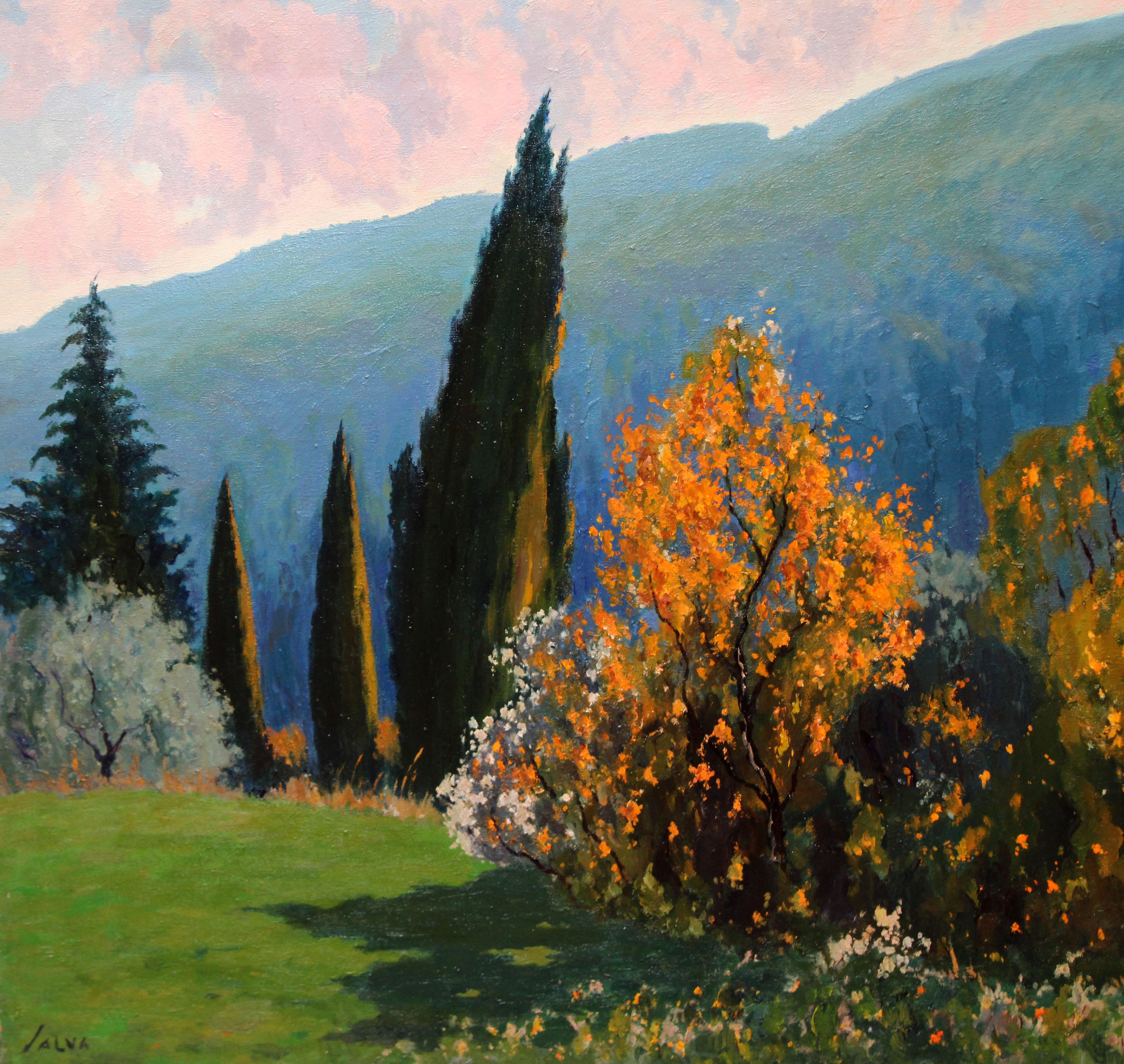 Óleo sobre tela - Paisaje (Impressionismus), Painting, von Rafael Salvá Balaguer