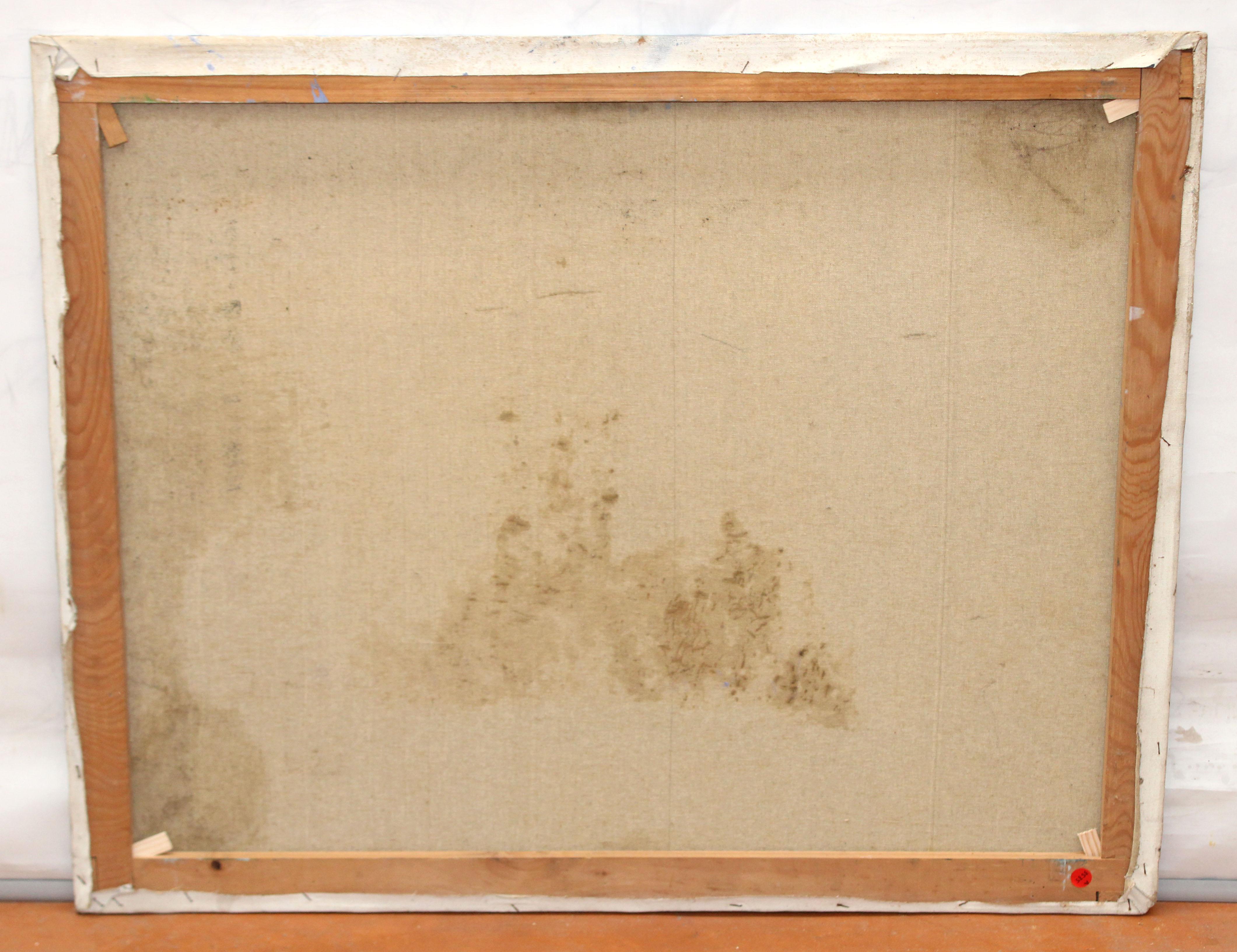 Óleo sobre tela - Paisaje mallorquín in vendita 3