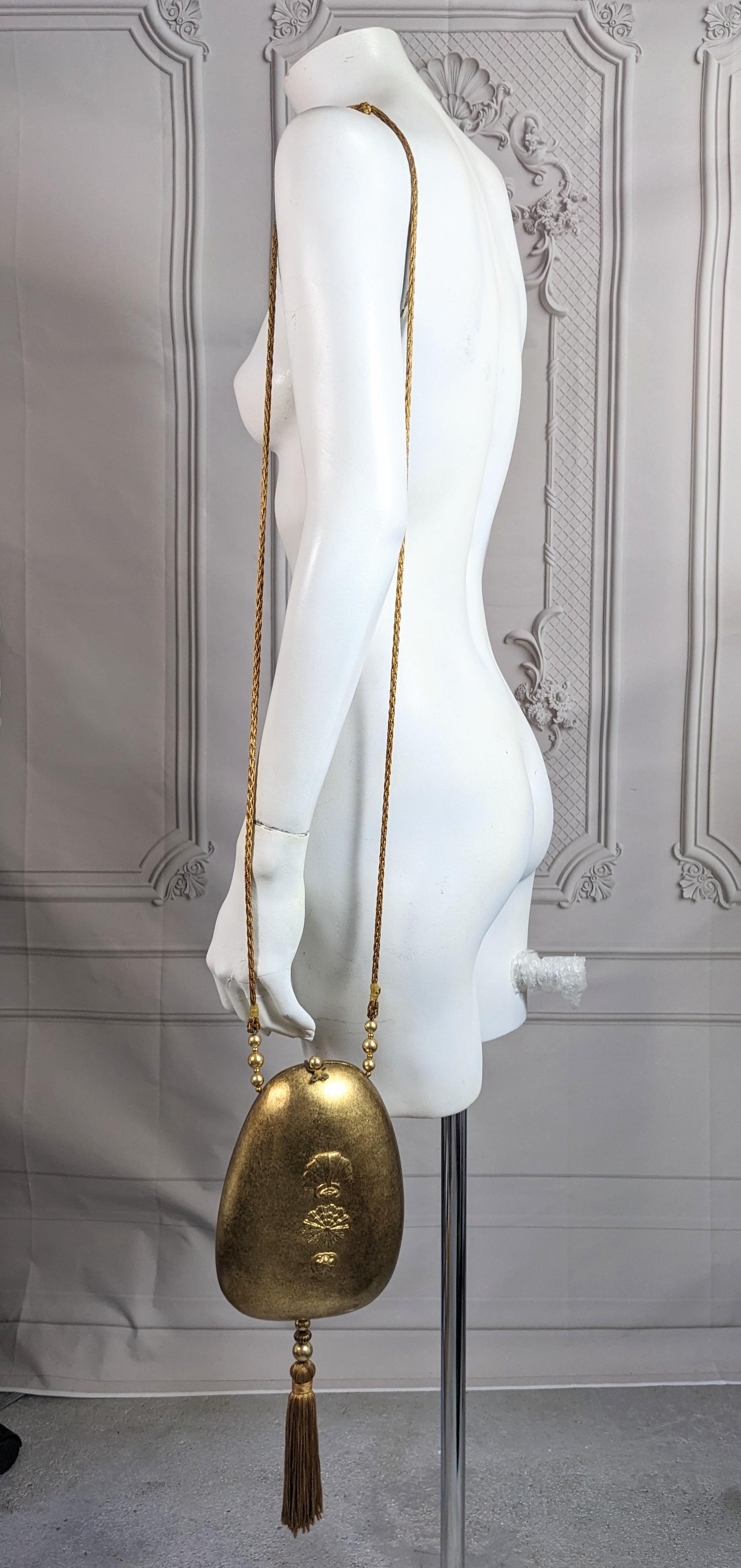 Rafael Sanchez Gold Leaf Egg Minaudiere 2