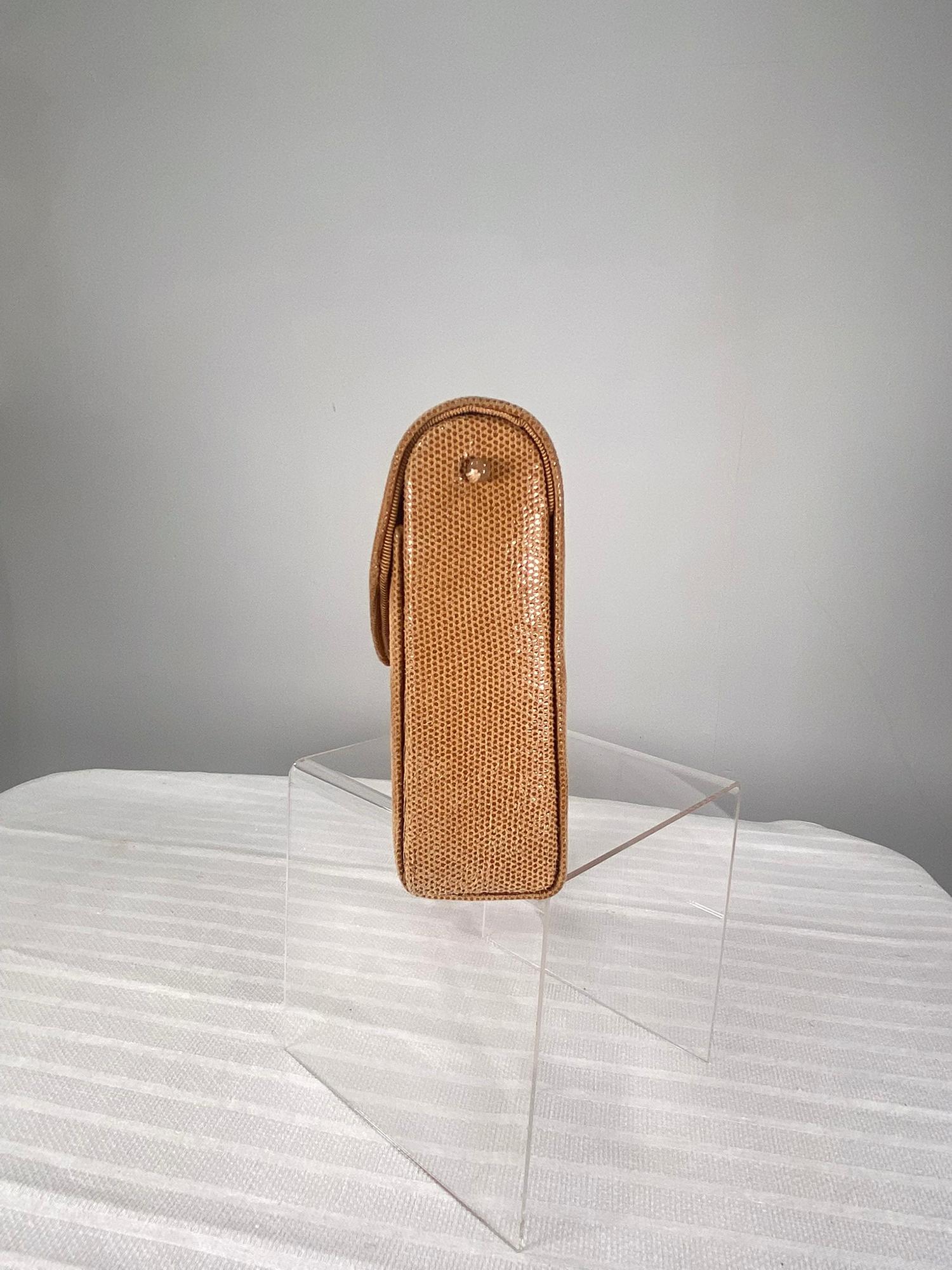 Rafael Sanchez Golden Honey Comb Suede Tassel Shoulder Bag 2