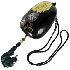 Rafael Sanchez Hand Painted Minaudiere