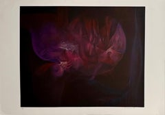 Large Cuban Master Lithograph Abstract Biomorphic Serigraph Print Rafael Soriano
