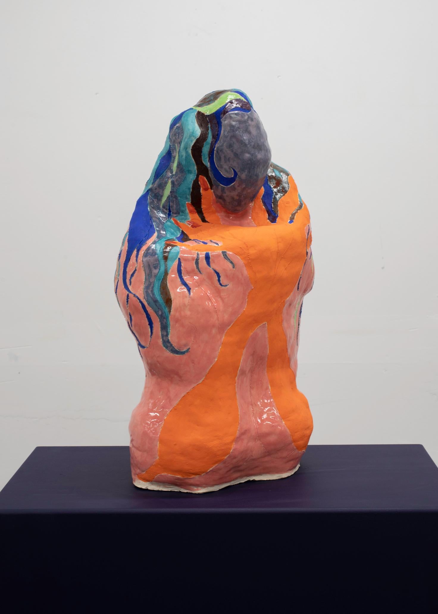 Hundida - Ceramic - Sculpture by Rafaela de Ascanio