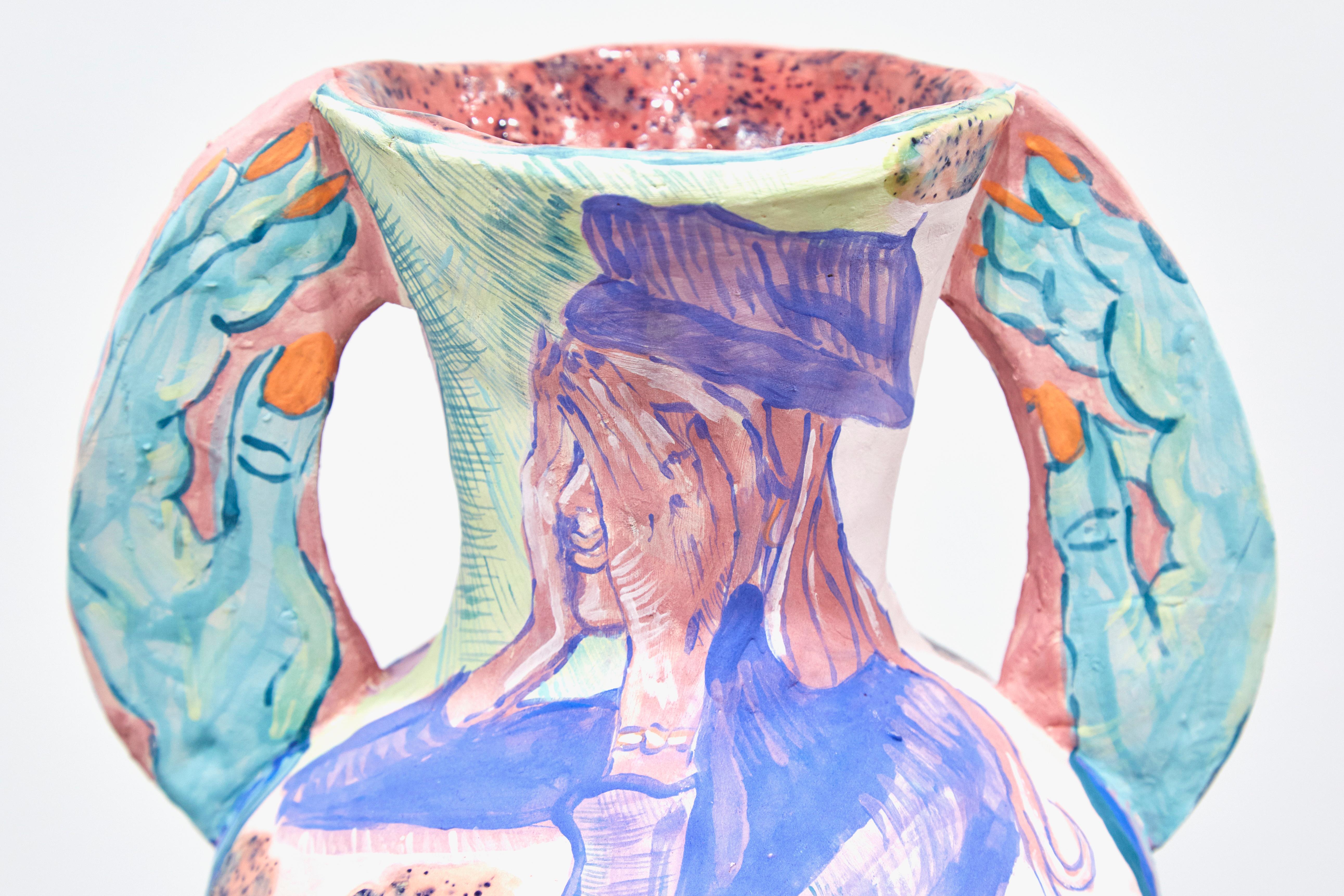 See No Evil - Ceramic - Contemporary Sculpture by Rafaela de Ascanio