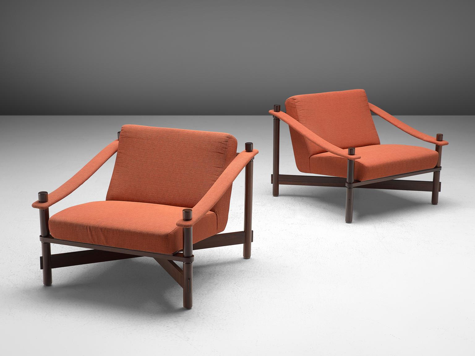 Rafaella Crespi Set of Two Lounge Chairs In Good Condition In Waalwijk, NL