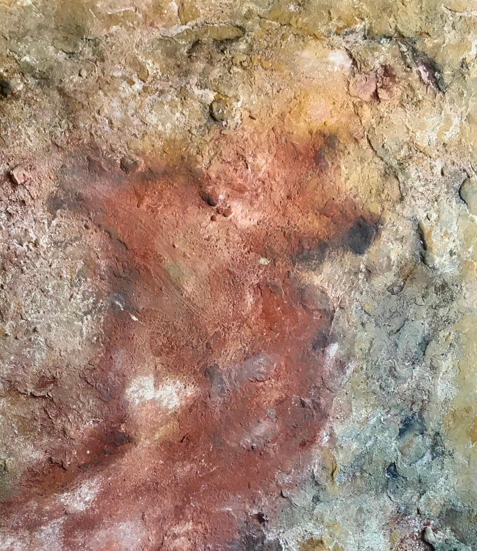 Policrom V Mixed Media . 130x90 cm. Acrylmalerei (Abstrakter Impressionismus), Mixed Media Art, von Rafel  EGEA