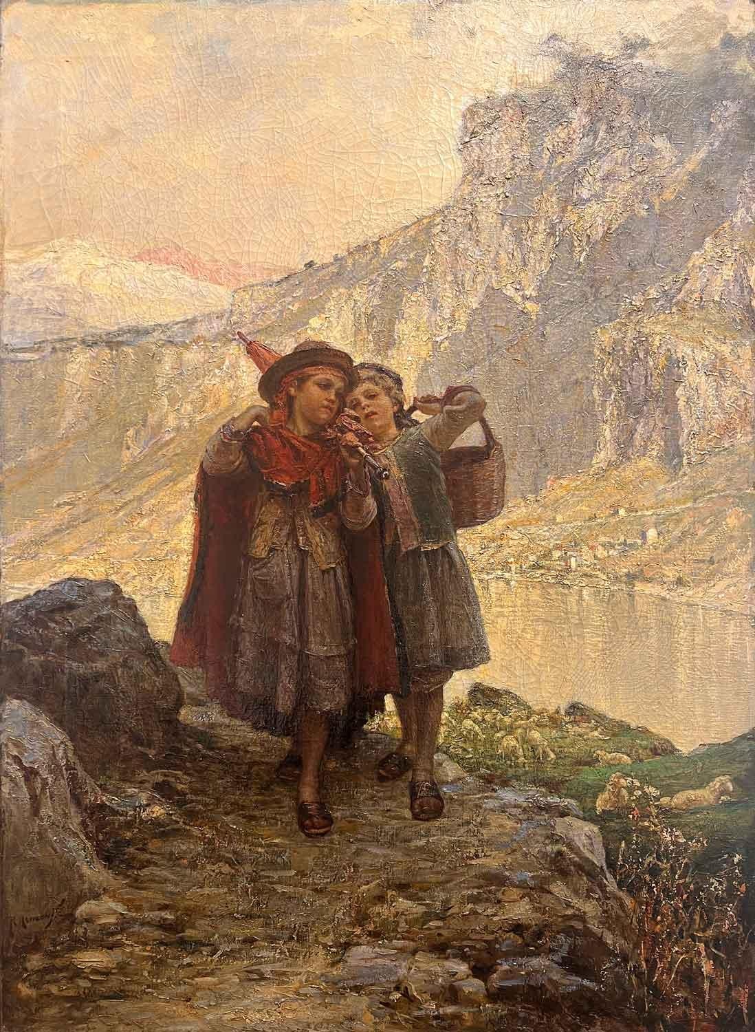 Shepherdesses from Lombardy
