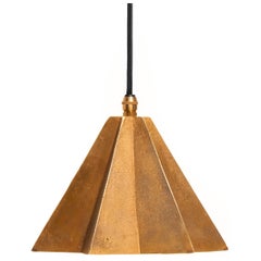 Lampe suspendue en laiton Raffaele de Fred et Juul