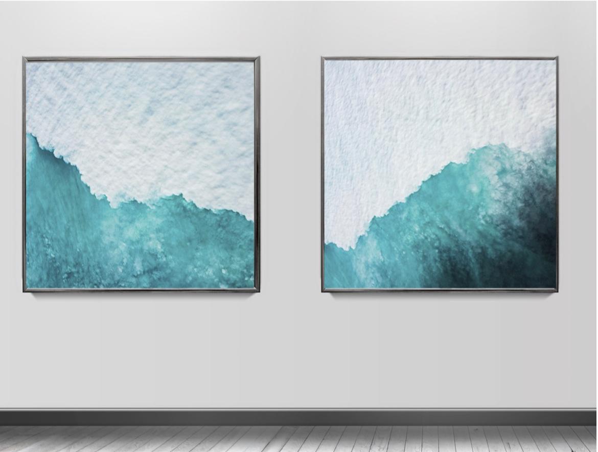 Sea Clouds Diptych- 1 & 2