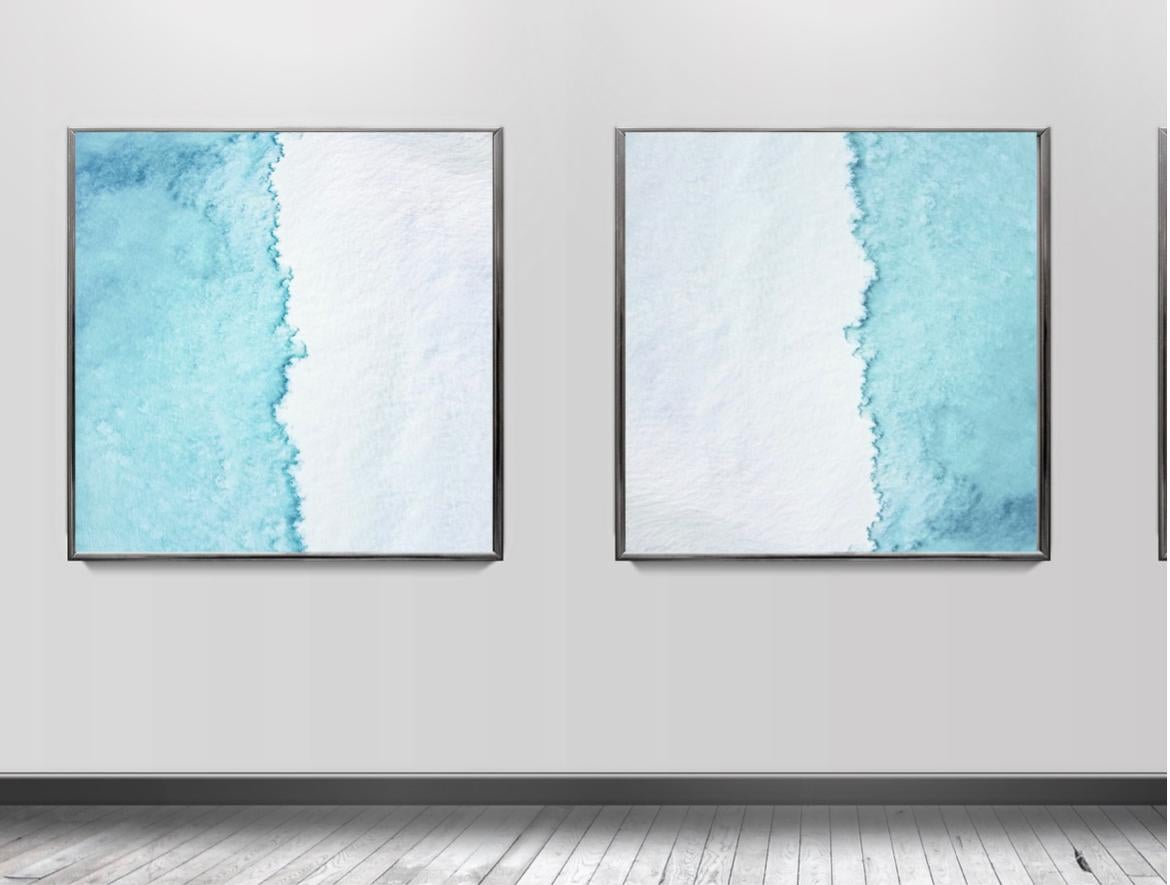 Abstract Photograph Raffaele Ferrari  - Diptyque des nuages de mer - 3 et 4