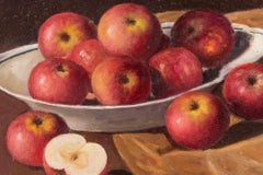 Still Life with Apples - Paint By Raffaele Pucci - 1989