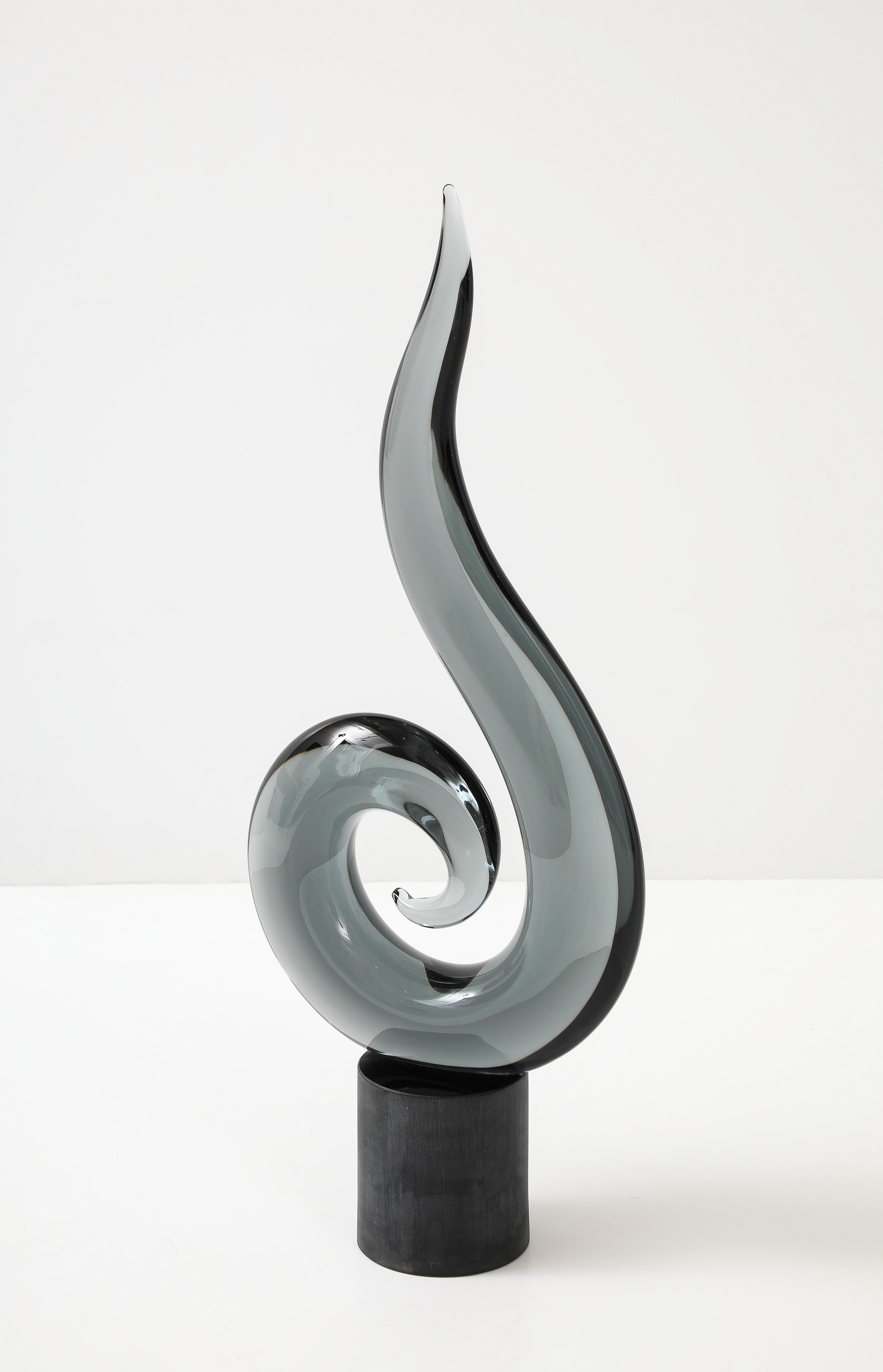 Hand-Crafted Raffaeli Murano Glass Sculpture For Sale