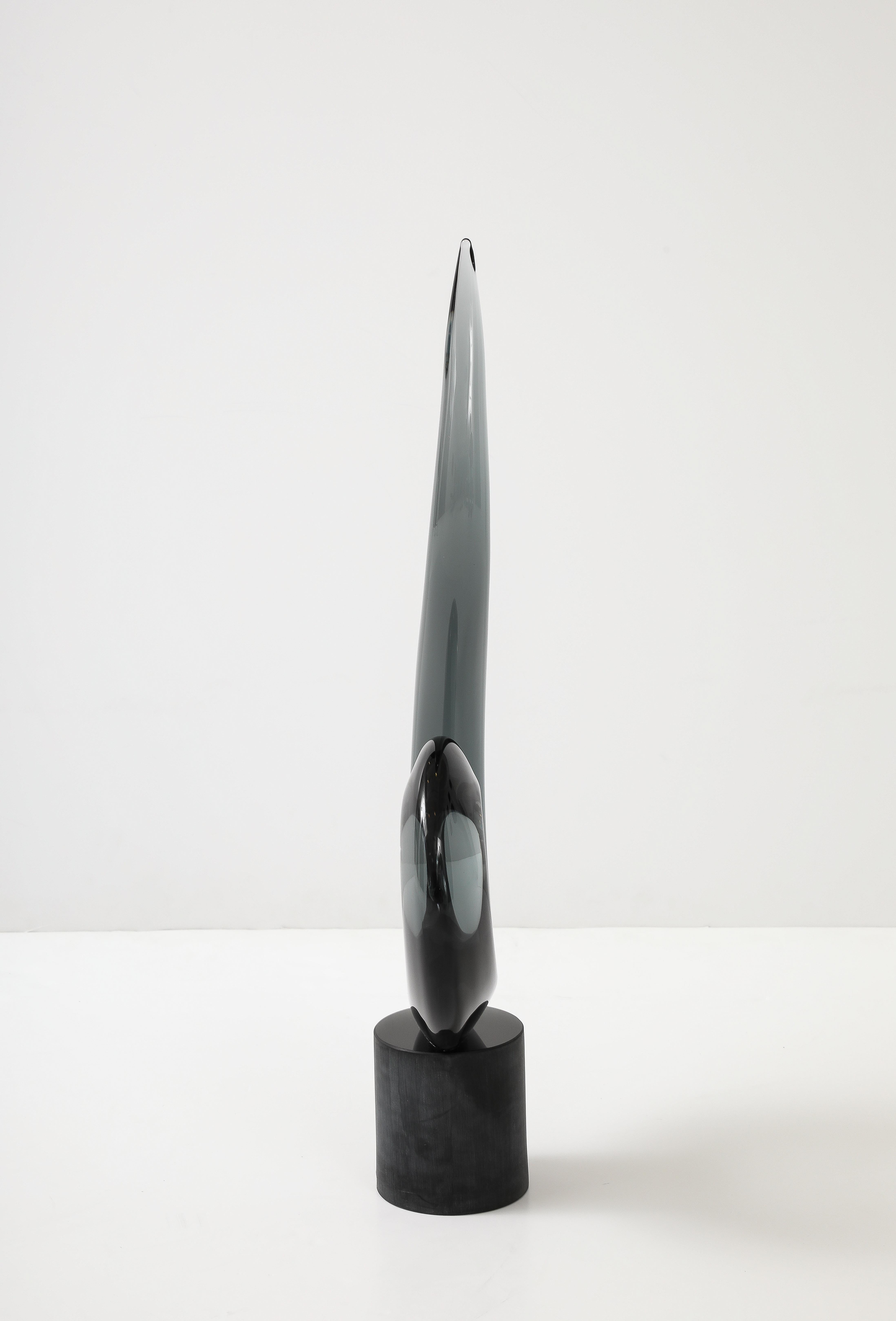 20th Century Raffaeli Murano Glass Sculpture For Sale
