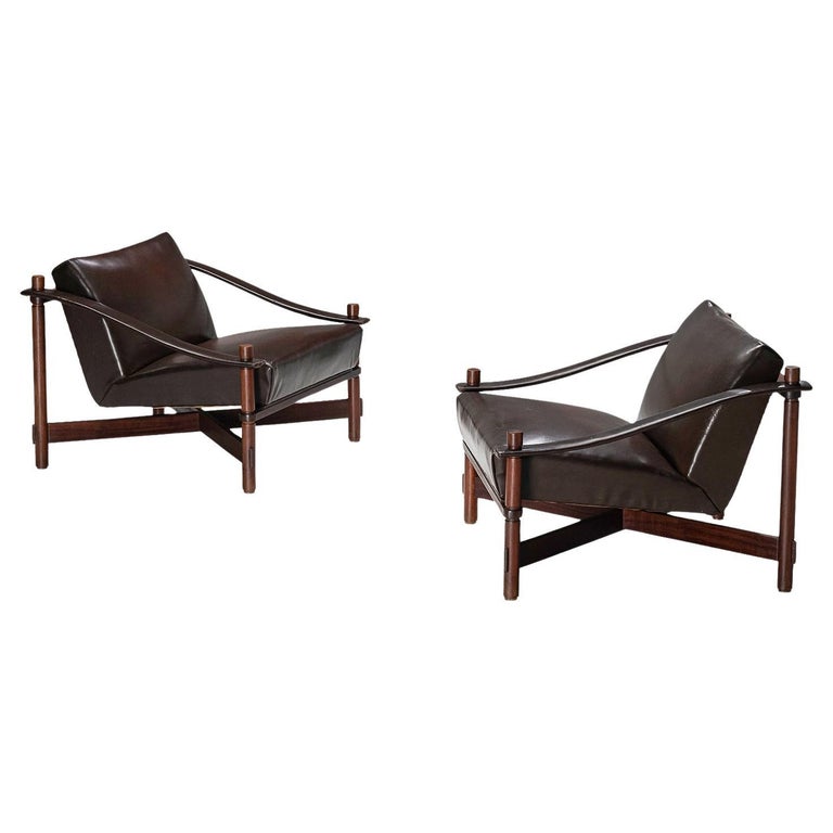 Raffaella Crespi for Elam Grazia lounge chairs, 1950s