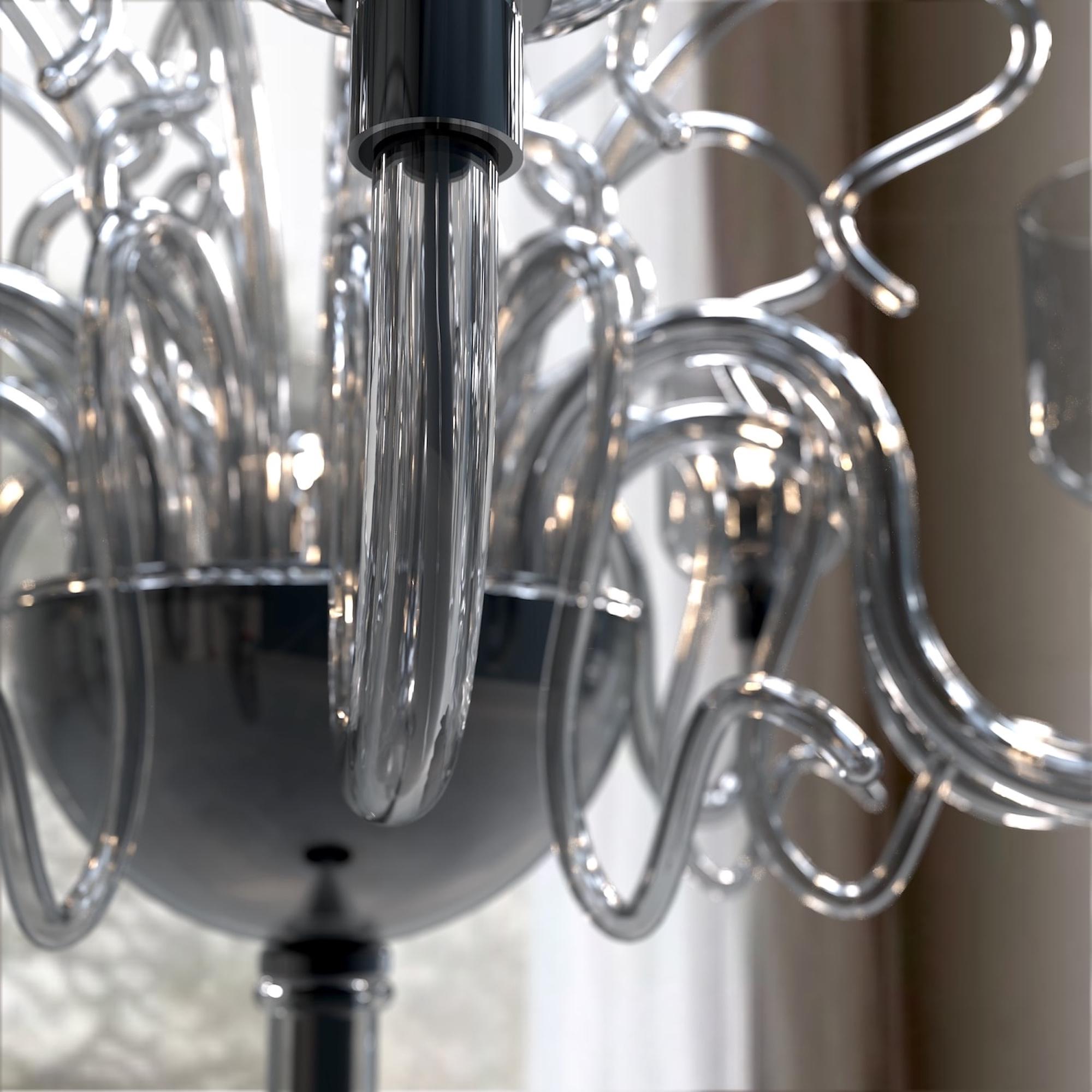RAFFAELLO Stehleuchte Modernes Design 8 Lichter Muranoglas im Angebot 5