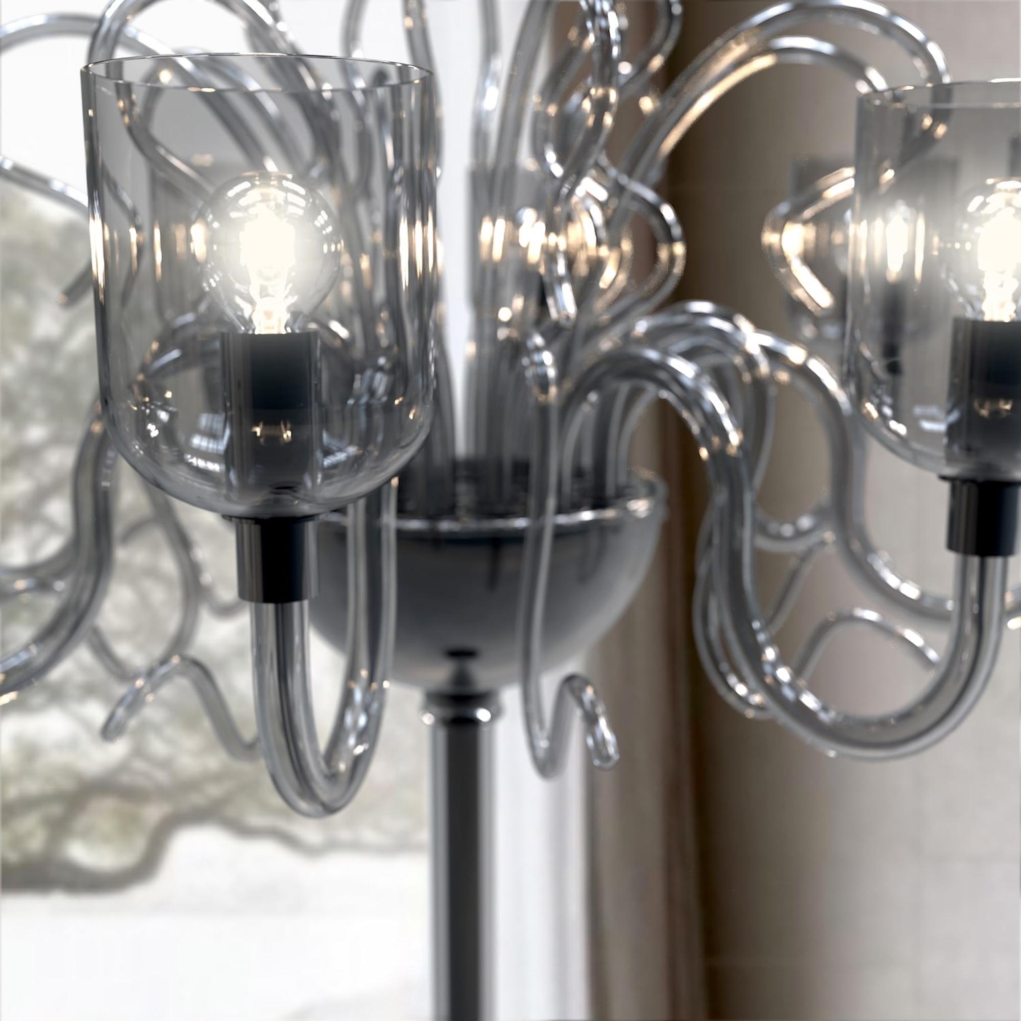 RAFFAELLO Stehleuchte Modernes Design 8 Lichter Muranoglas (Zeitgenössisch) im Angebot