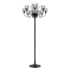 RAFFAELLO Stehleuchte Modernes Design 8 Lichter Muranoglas