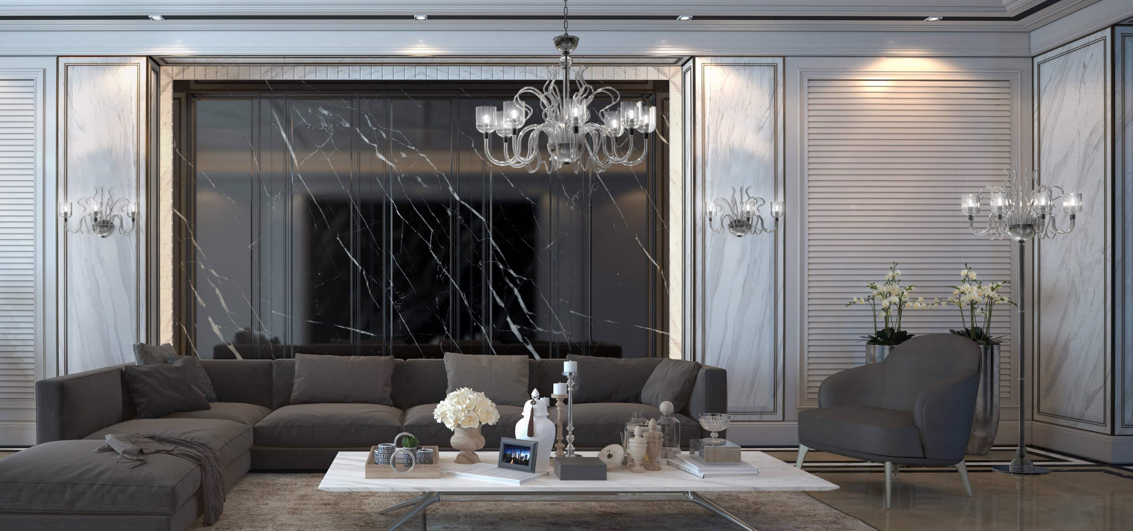 Raffaello Lampadario di Lusso in Vetro di Murano Design Moderno Artigianale in vendita 3
