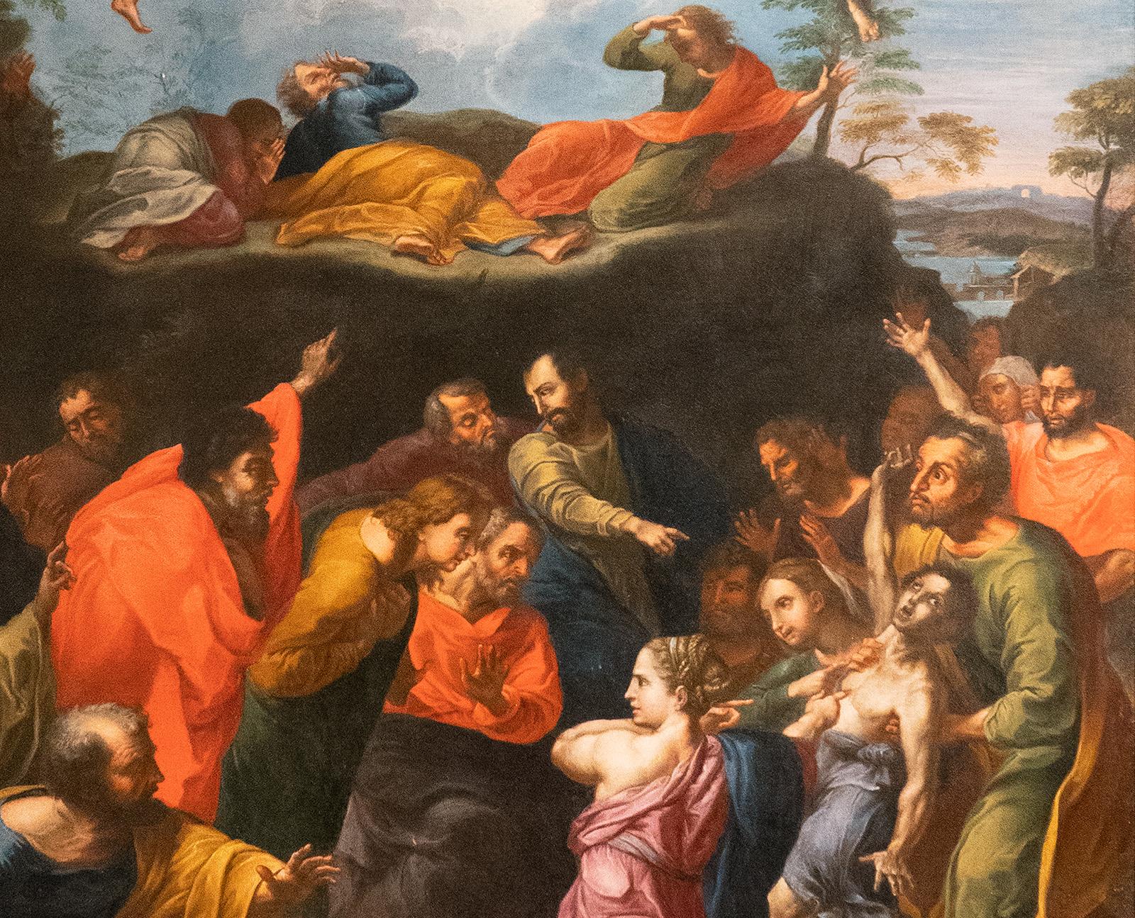 trasfigurazione raffaello analisi