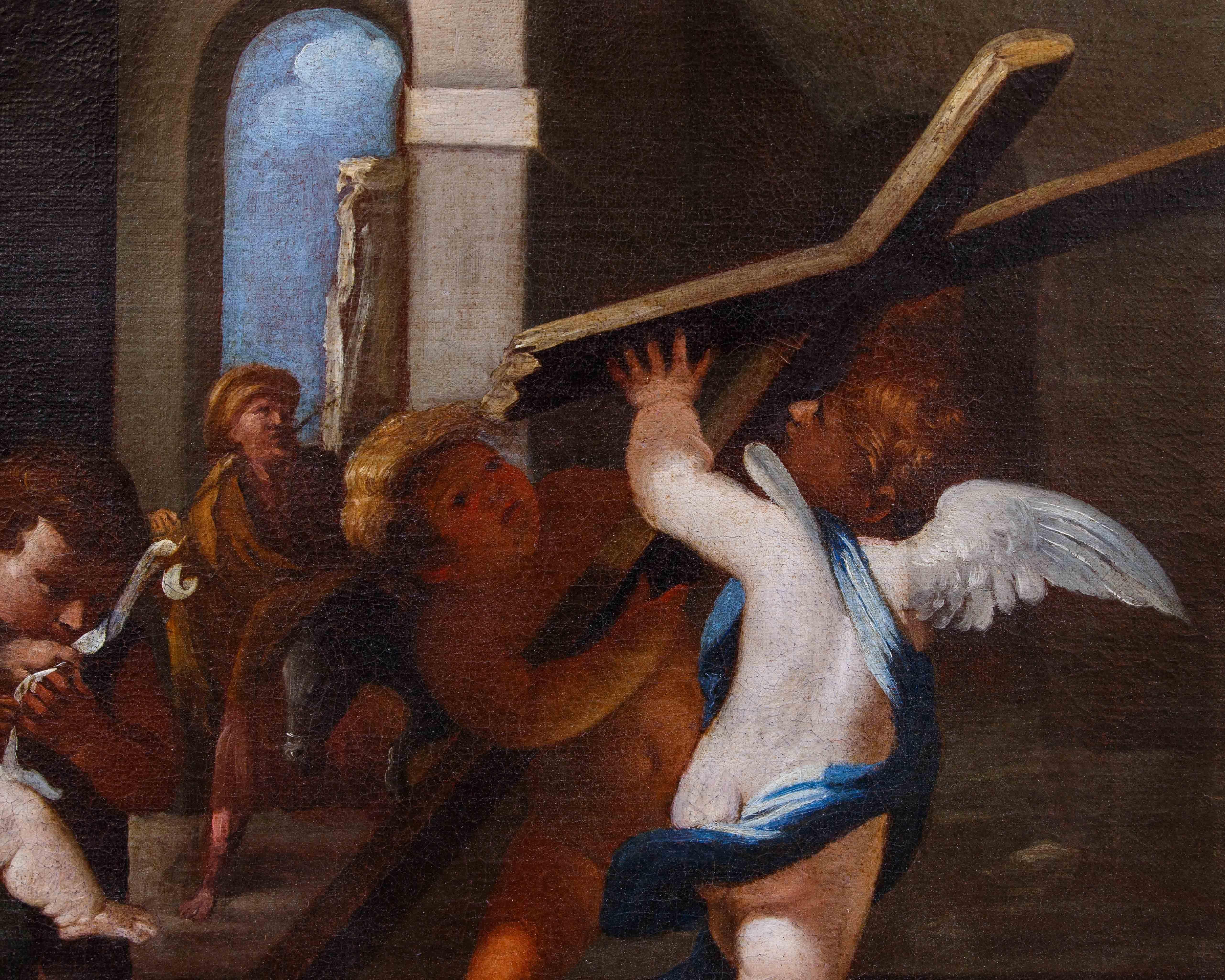 Die Werkstatt von Raffaello Vanni (Siena, 1595- 1673), Madonna mit Kind im Angebot 3