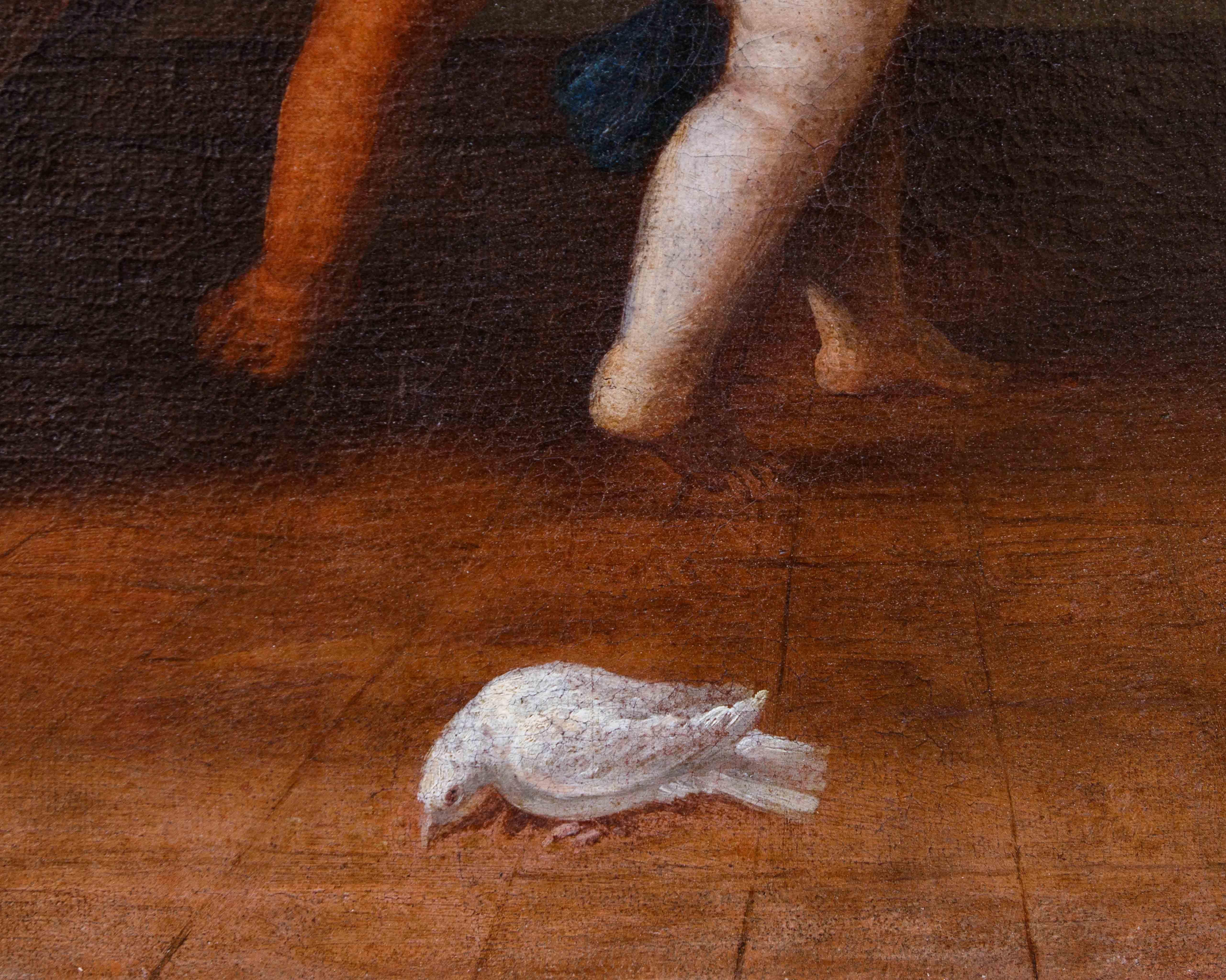 Die Werkstatt von Raffaello Vanni (Siena, 1595- 1673), Madonna mit Kind im Angebot 6