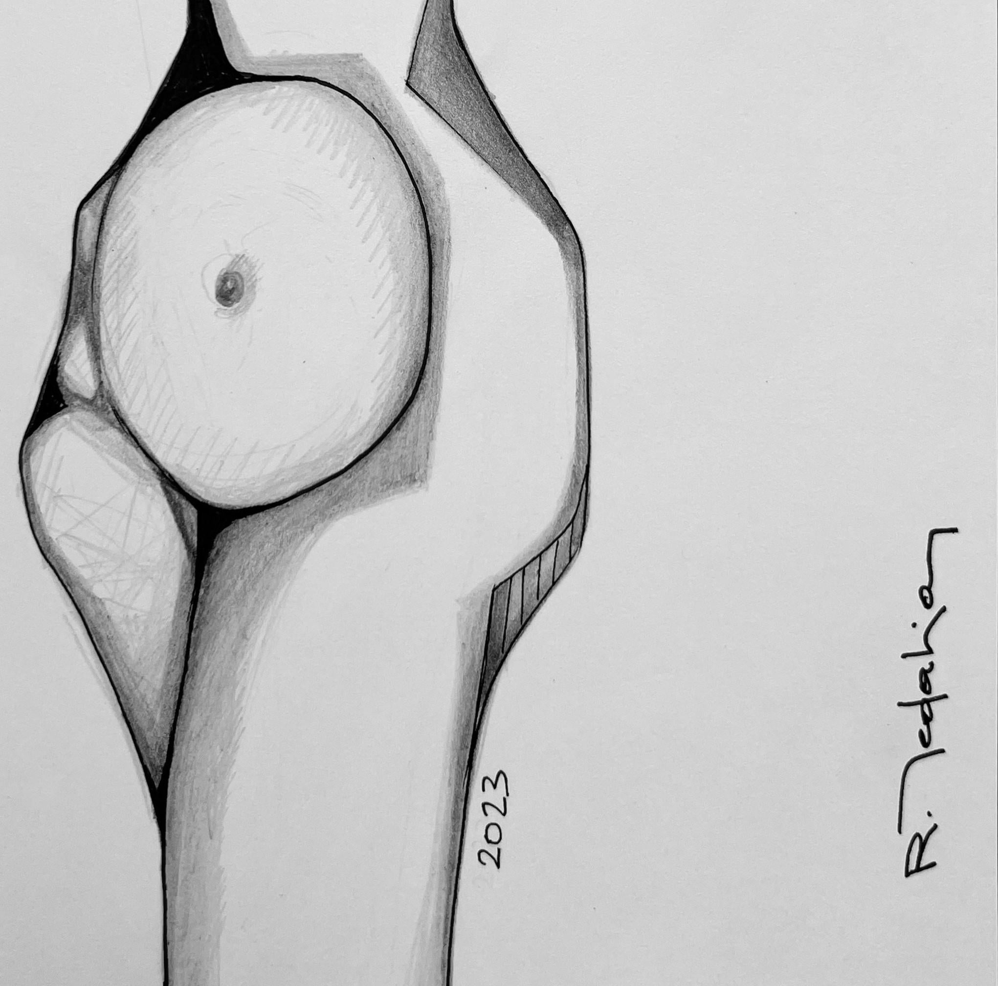 Untitled 12 - Painting by Raffi Yedalian
