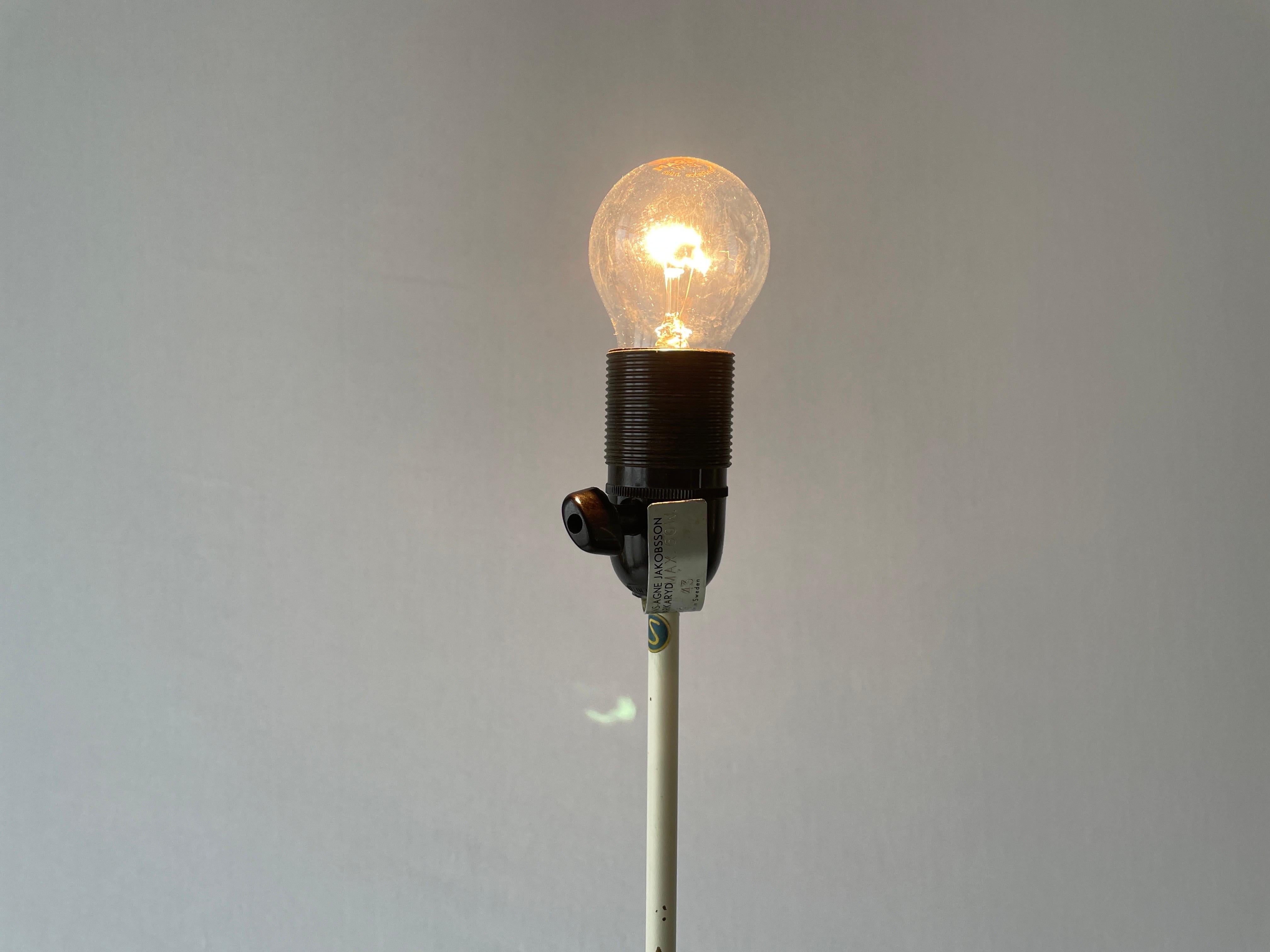 Raffia Bast Floor Lamp by Hans-Agne Jakobsson for Markaryd, 1960s, Sweden For Sale 9