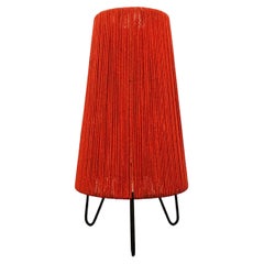 Raffia Bast Tripod Table Lamp