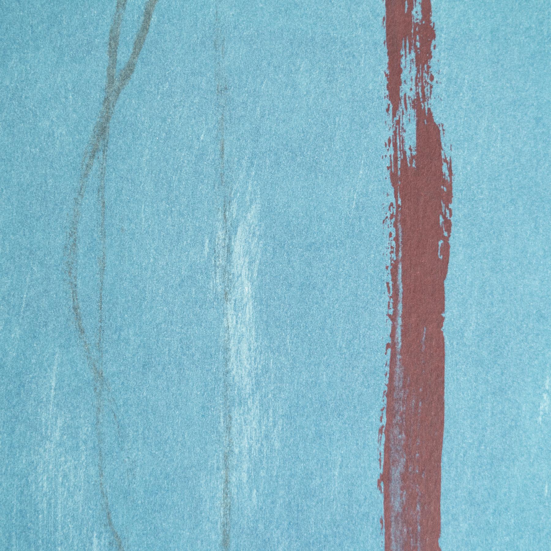 Rafols Casamada Blau-Gelb, Schwarz-Weiß Abstrakte Lithographie auf Papier, 1999 im Angebot 3