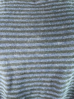 Rag and Bone Black and Blue Cotton T- Shirt, Size XL