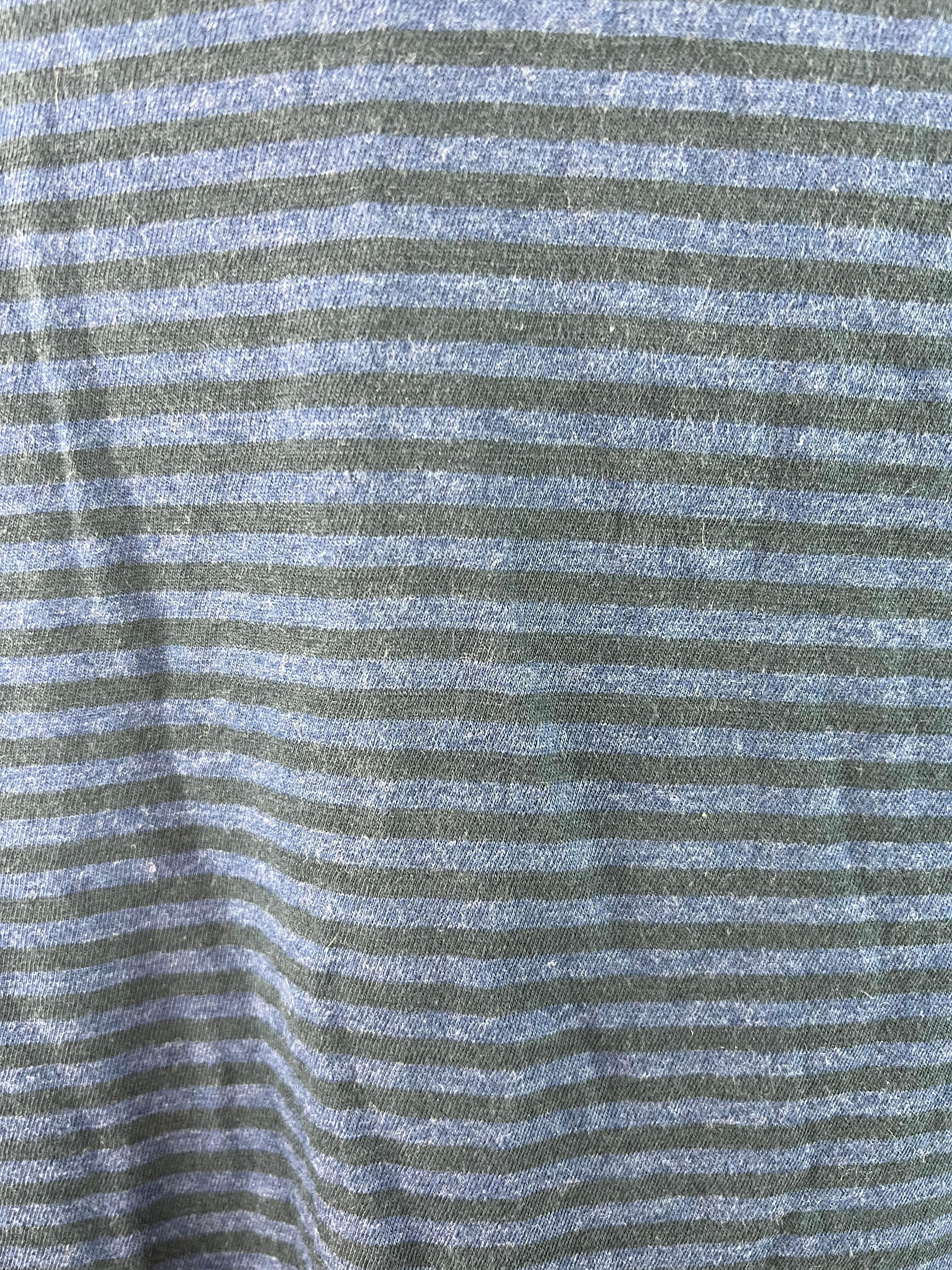 Rag and Bone - T-shirt en coton noir et bleu, taille XL en vente 1