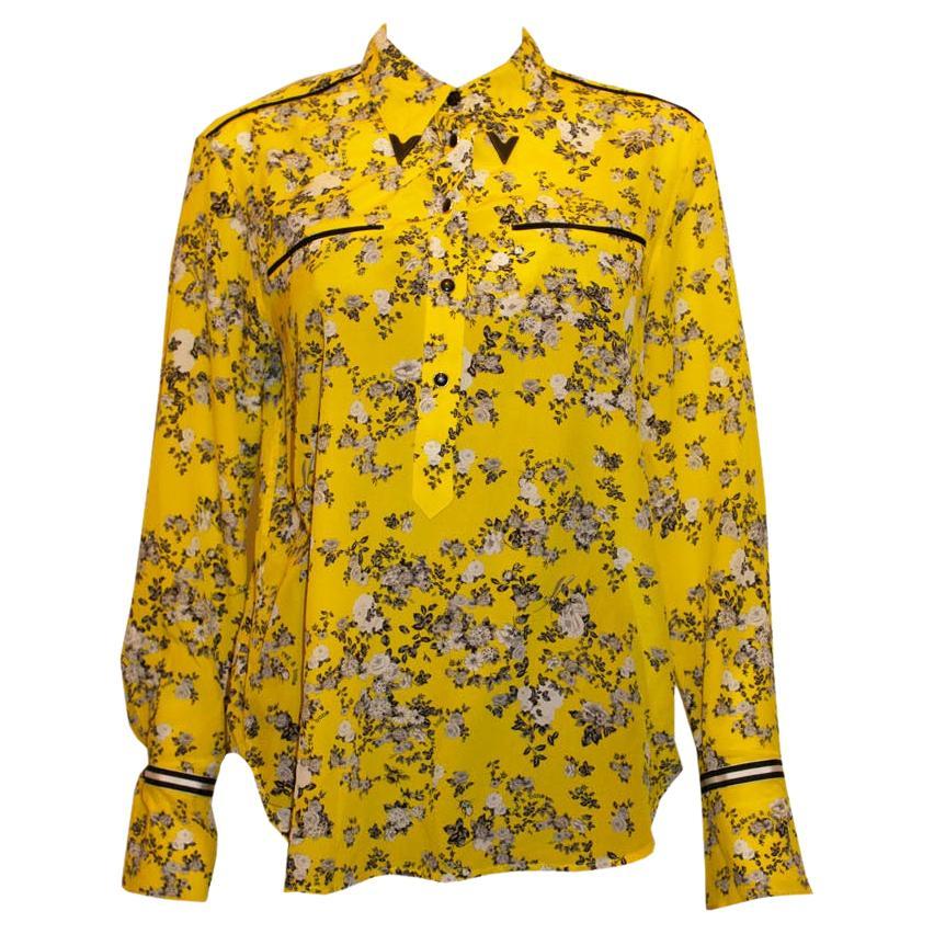 Rag and Bone Pretty Silk Shirt For Sale