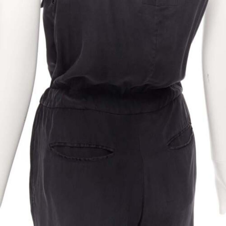 RAG & BONE Combinaison à ceinture en soie charmeuse gris anthracite 100 % US0 XS
Référence : CELG/A00394
Marque : rag & bone
MATERIAL : Soie
Couleur : Gris
Motif : Solide
Fermeture : boutons-pression
Détails supplémentaires : Cravate en soie. Bel