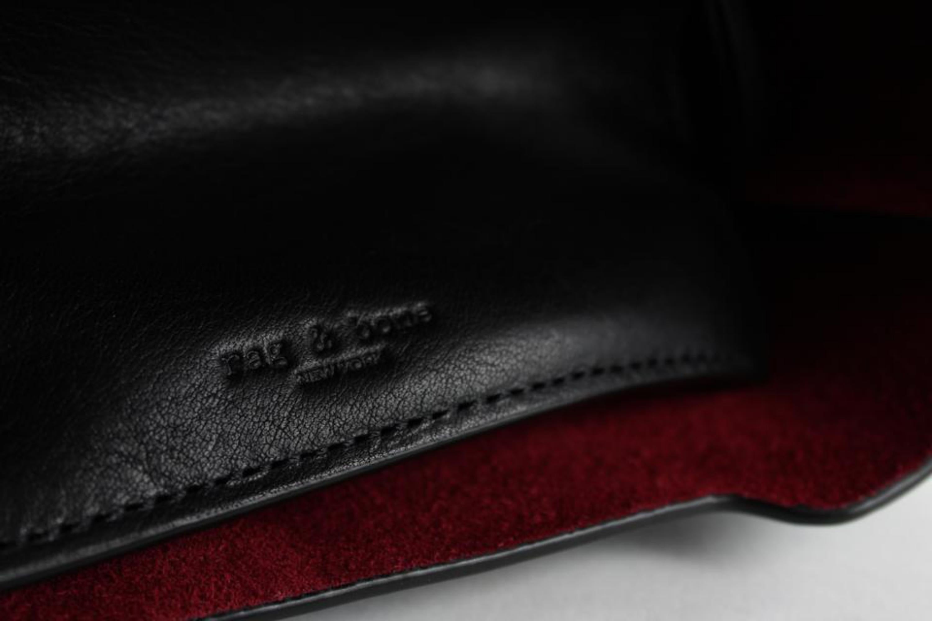 Rag & Bone Black Leather Atlast 2way Bag 2M328 For Sale 1