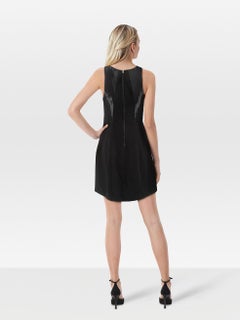 Rag & Bone Black Round Neck Knee Length Dress Size XS