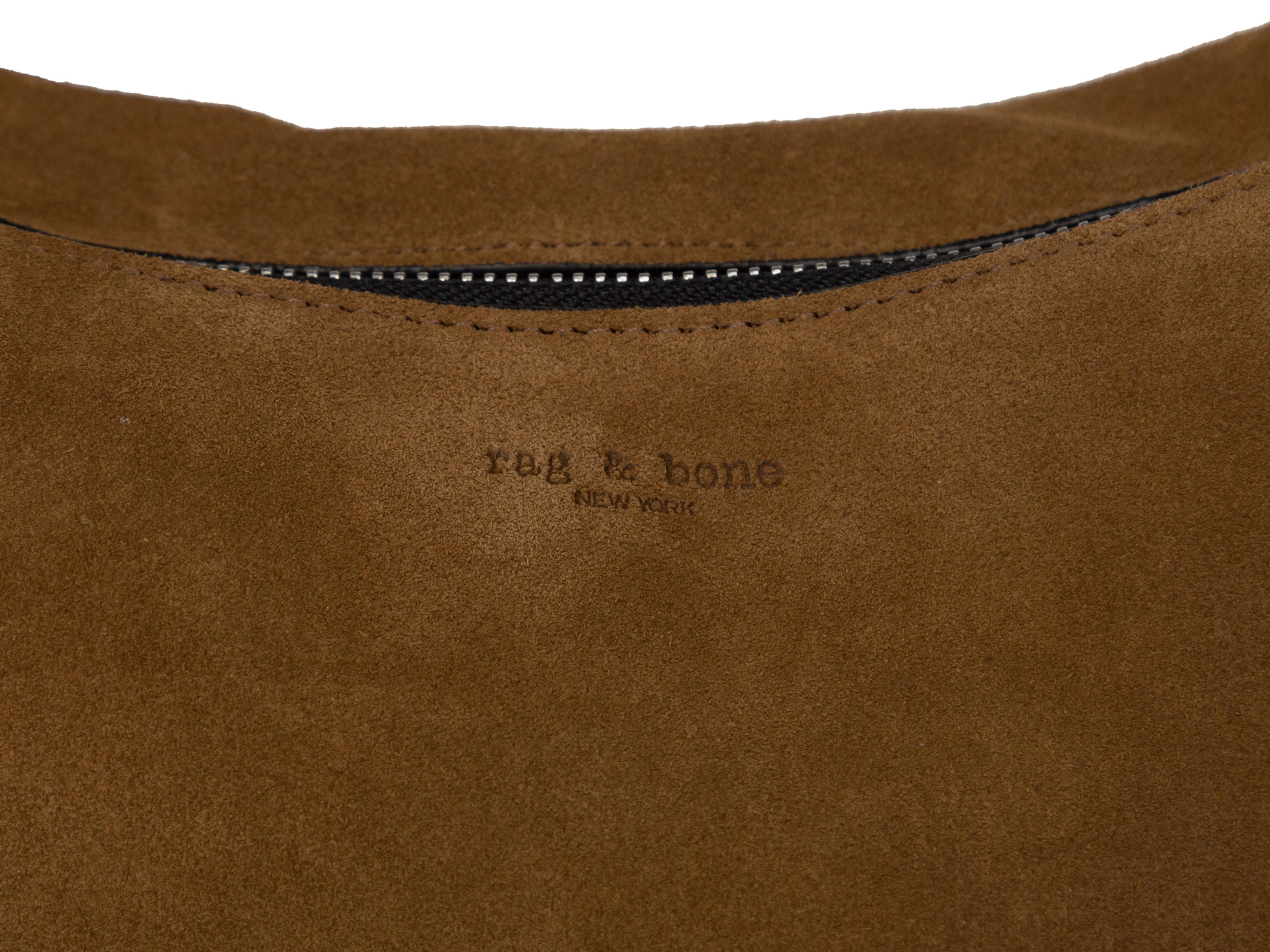 Women's Rag & Bone Brown Suede Hobo Bag